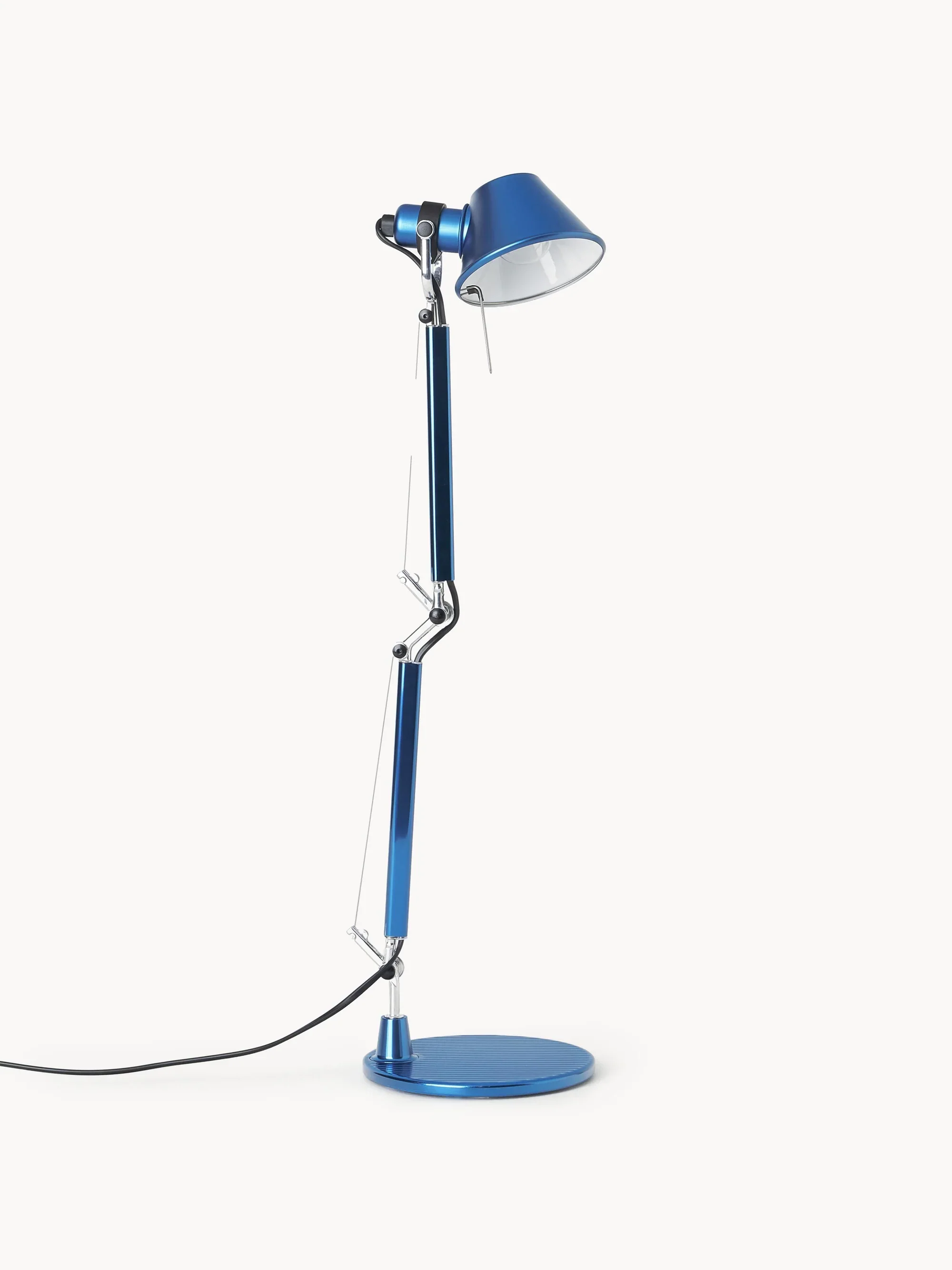 Lampa biurkowa regulowana TOLOMEO MICRO matowy niebieski - Image 3