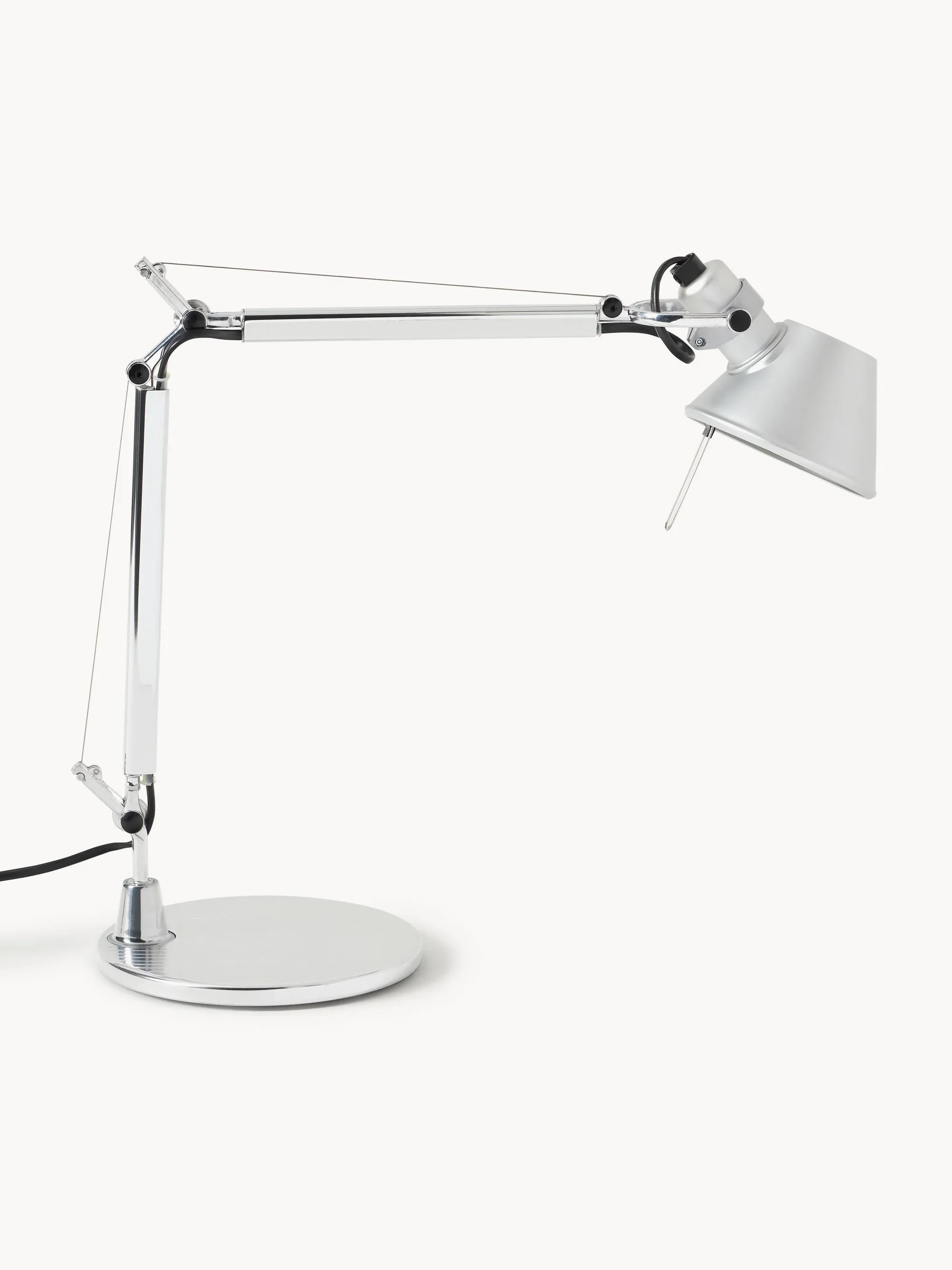 Lampa biurkowa regulowana TOLOMEO MICRO matowy srebrny - Image 4