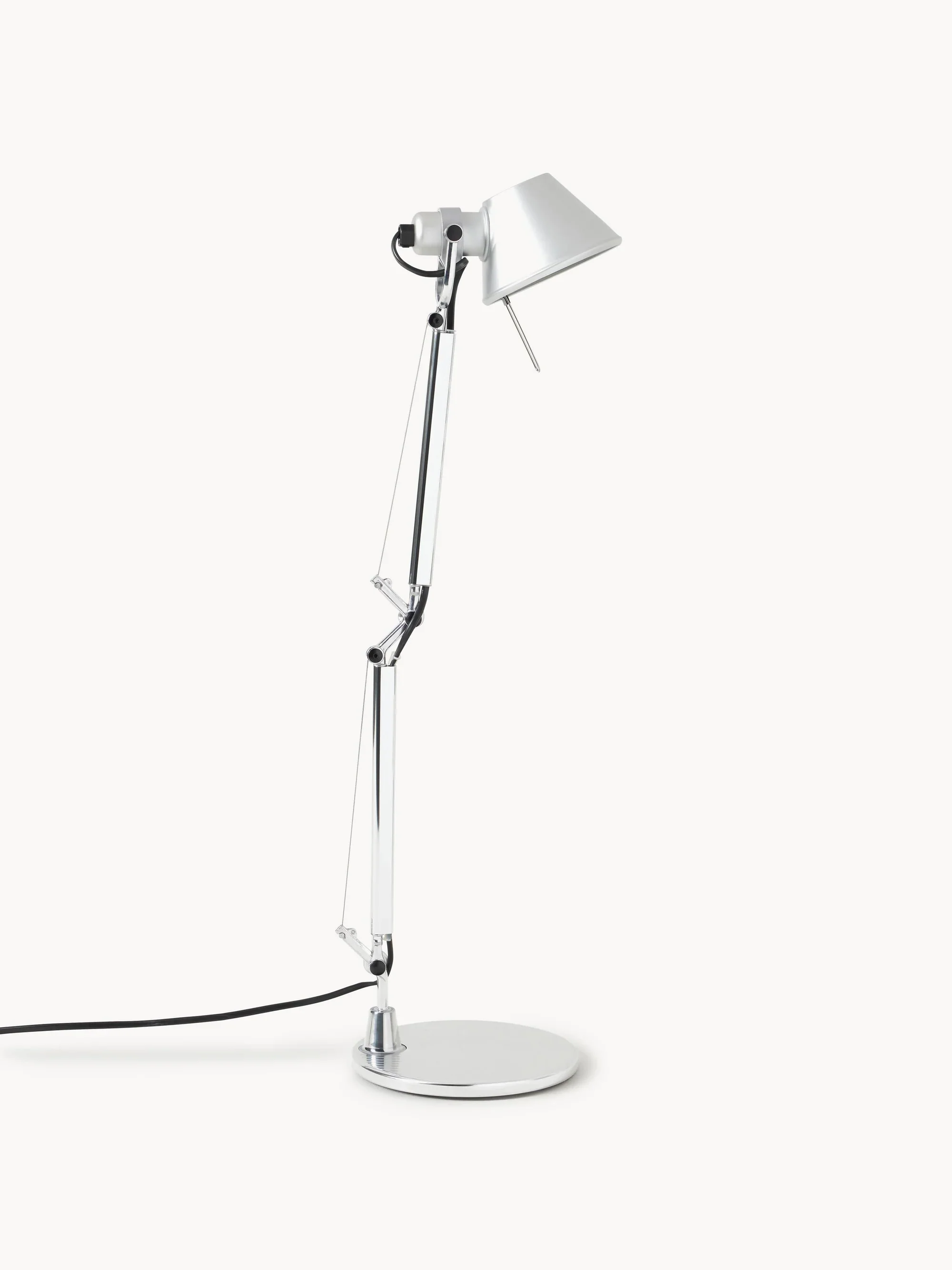 Lampa biurkowa regulowana TOLOMEO MICRO matowy srebrny - Image 5