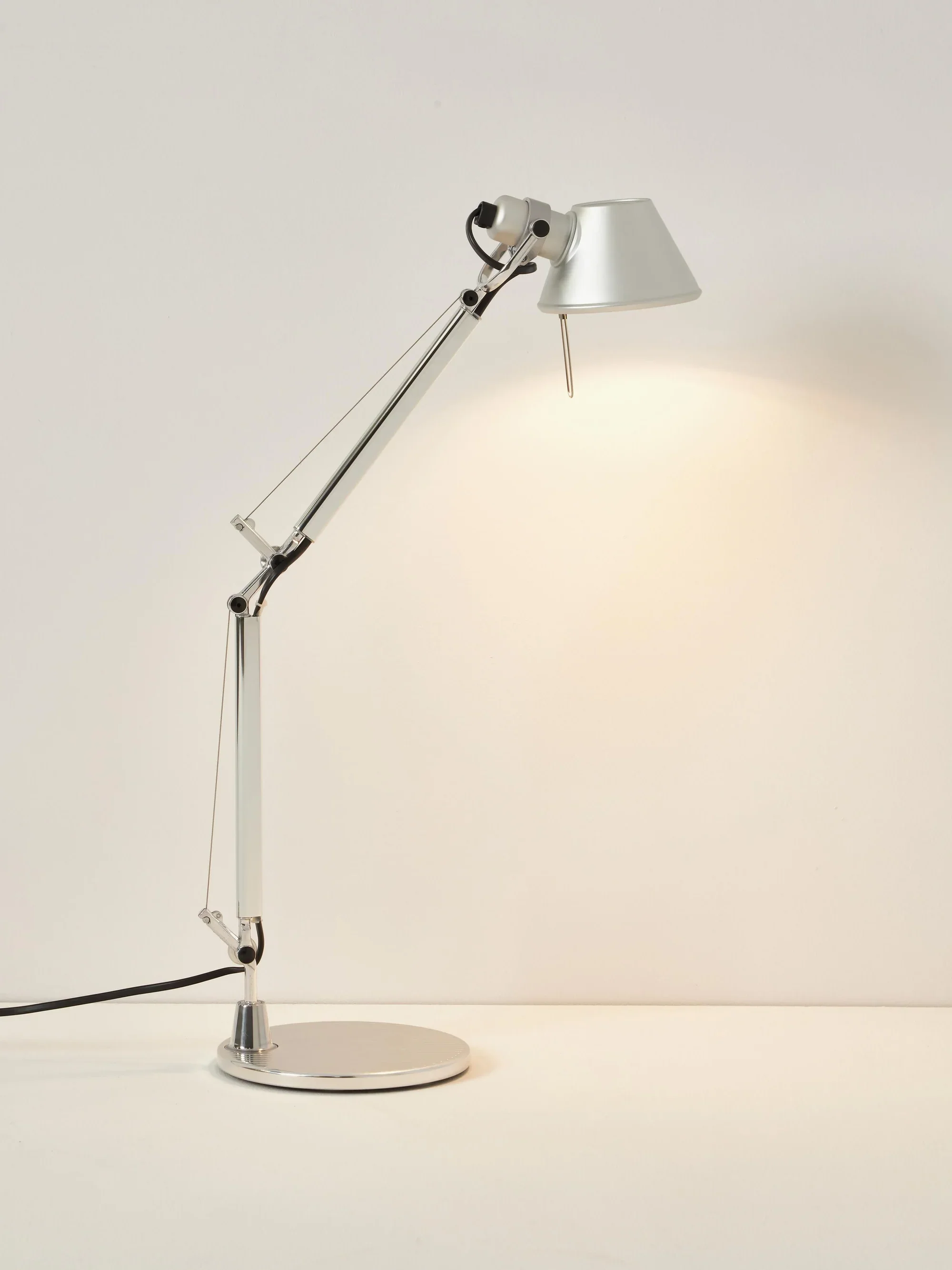 Lampa biurkowa regulowana TOLOMEO MICRO matowy srebrny - Image 6