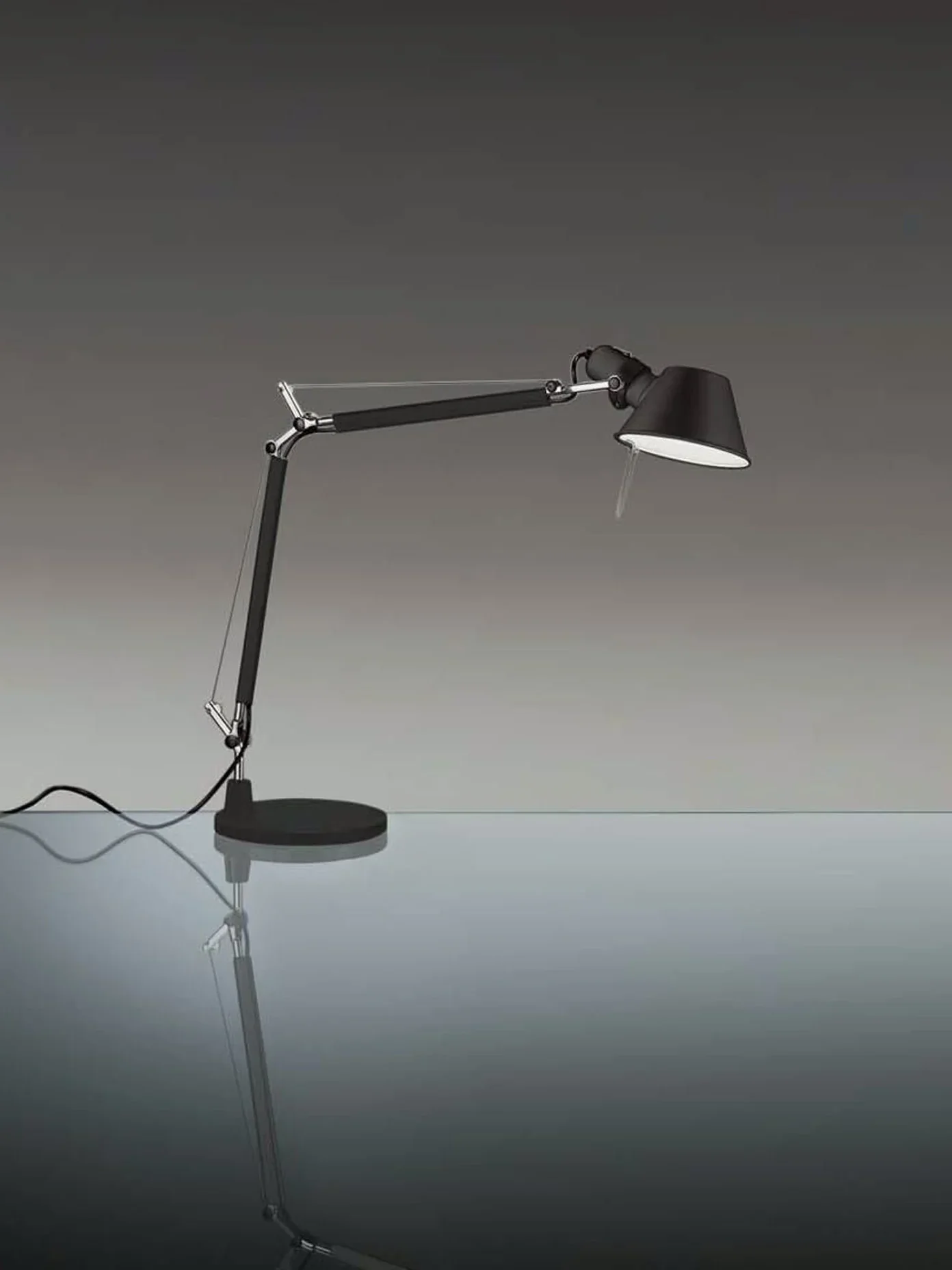 Lampa biurkowa regulowana TOLOMEO MINI czarny - Image 3