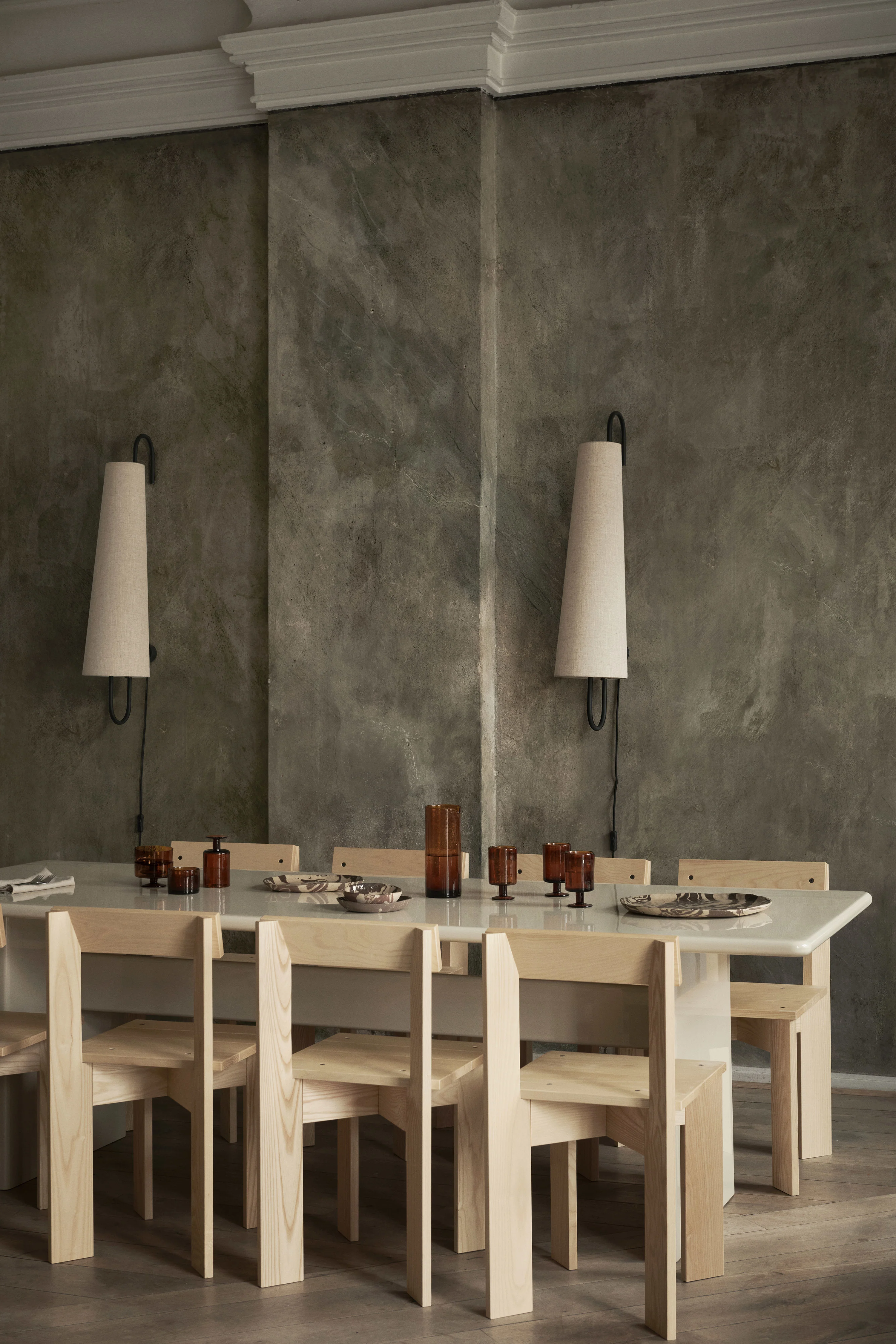 Lampa ścienna ANCORA złamana biel z czarną ramą - Image 3