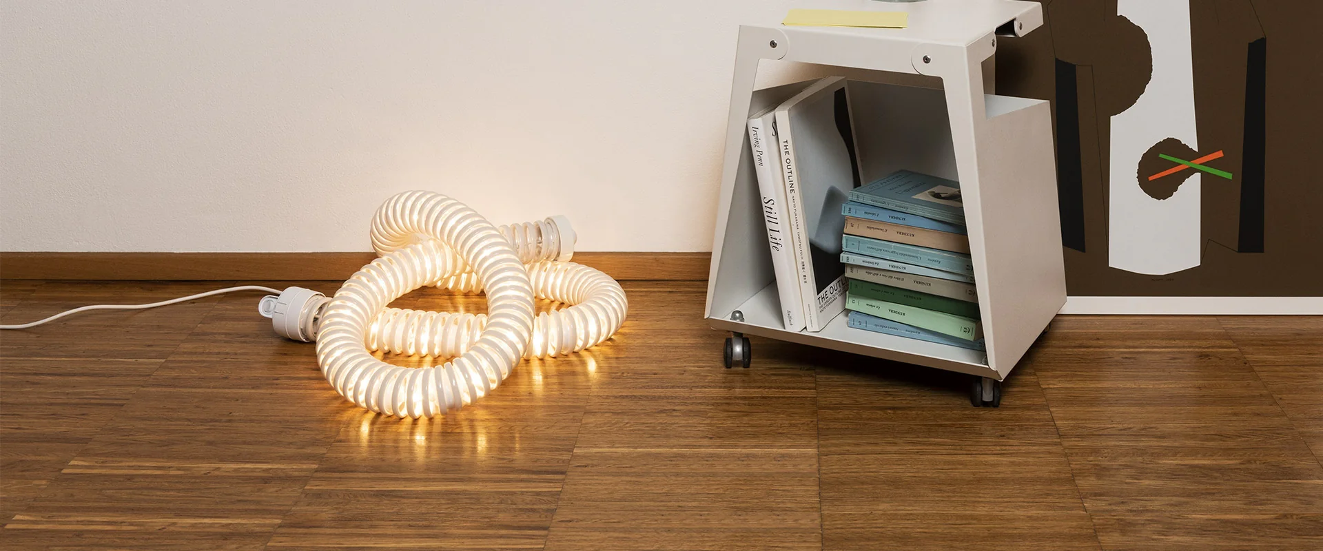 Lampa dekoracyjna BOALUM biały - Image 2