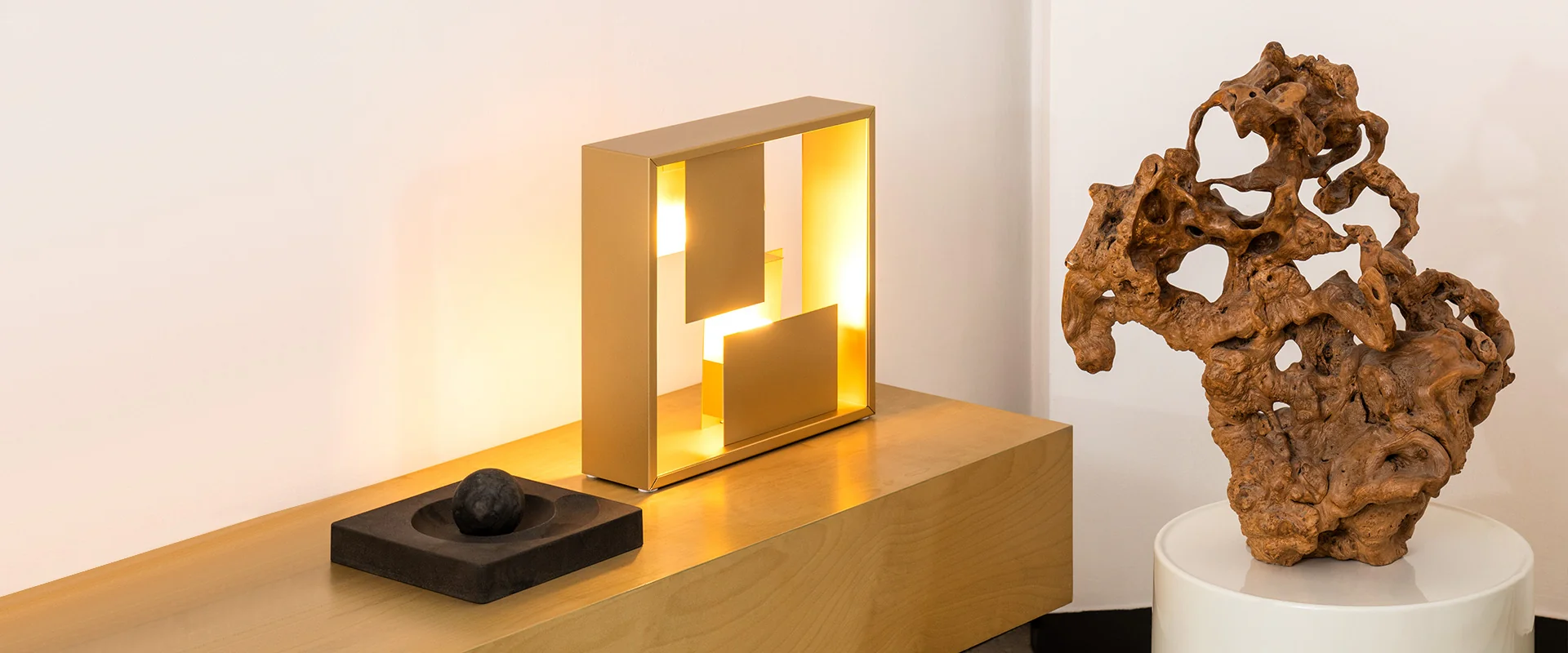 Lampa dekoracyjna FATO biały - Image 3