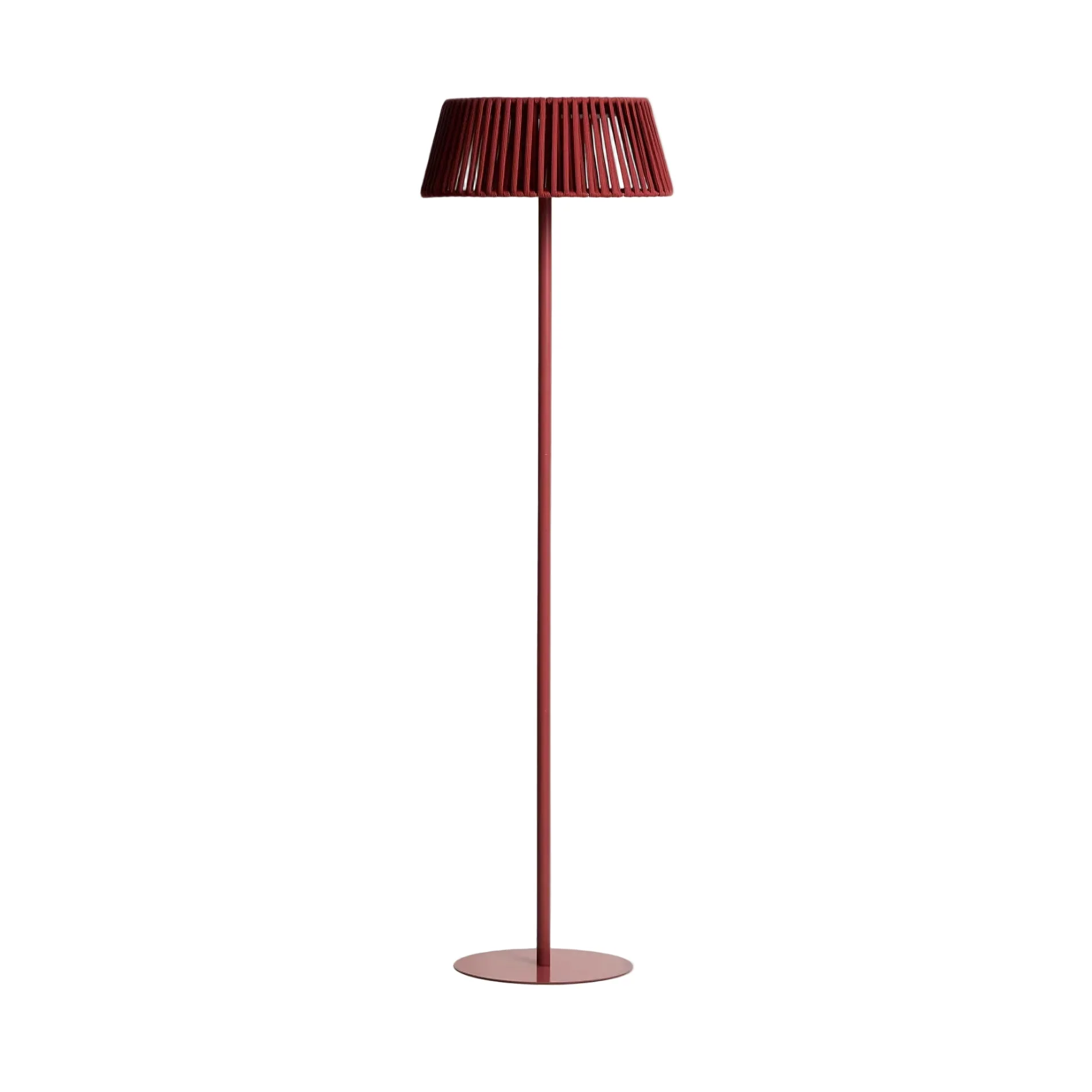 Lampa ogrodowa podłogowa solarna ALDET terakota