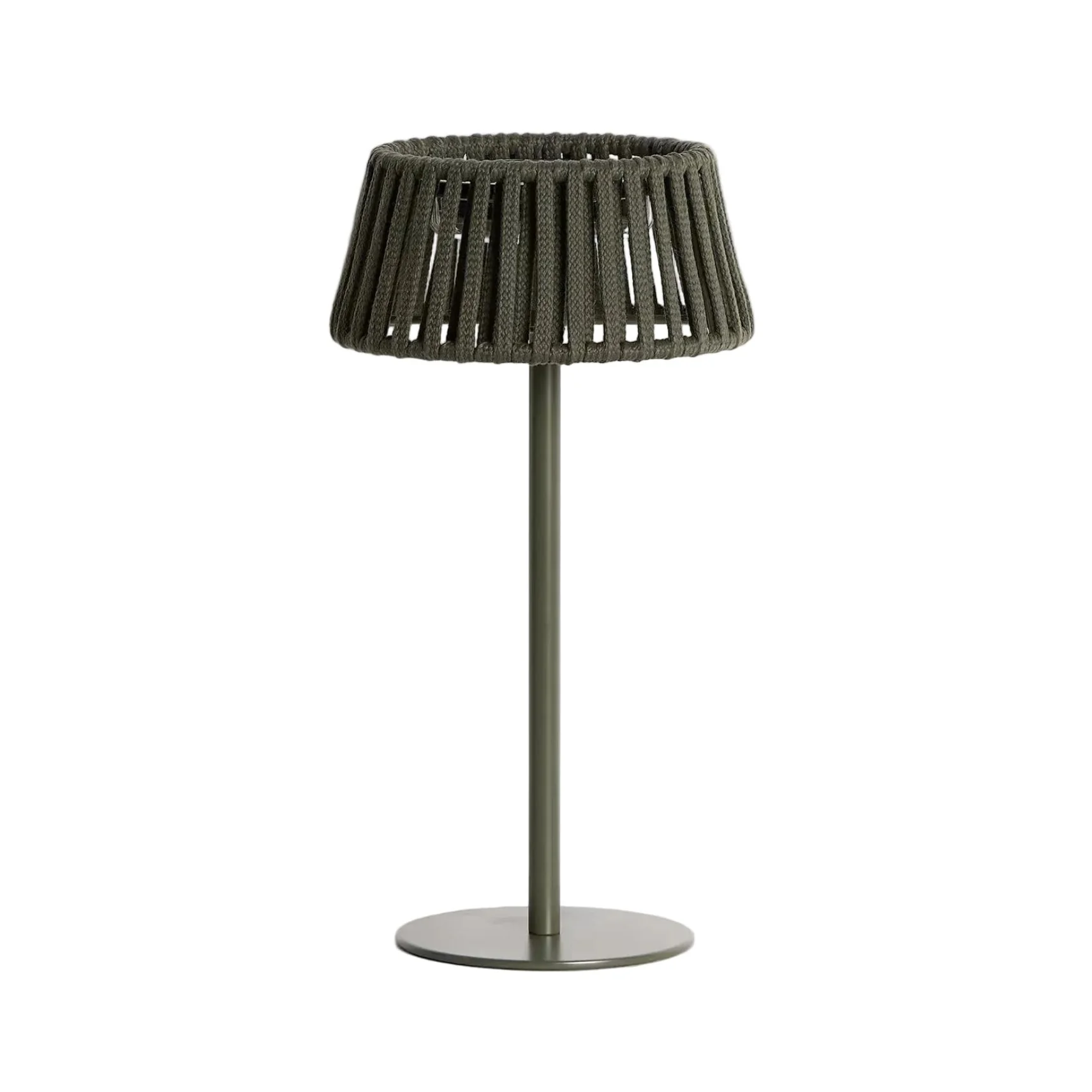 Lampa ogrodowa solarna ALDET zielony