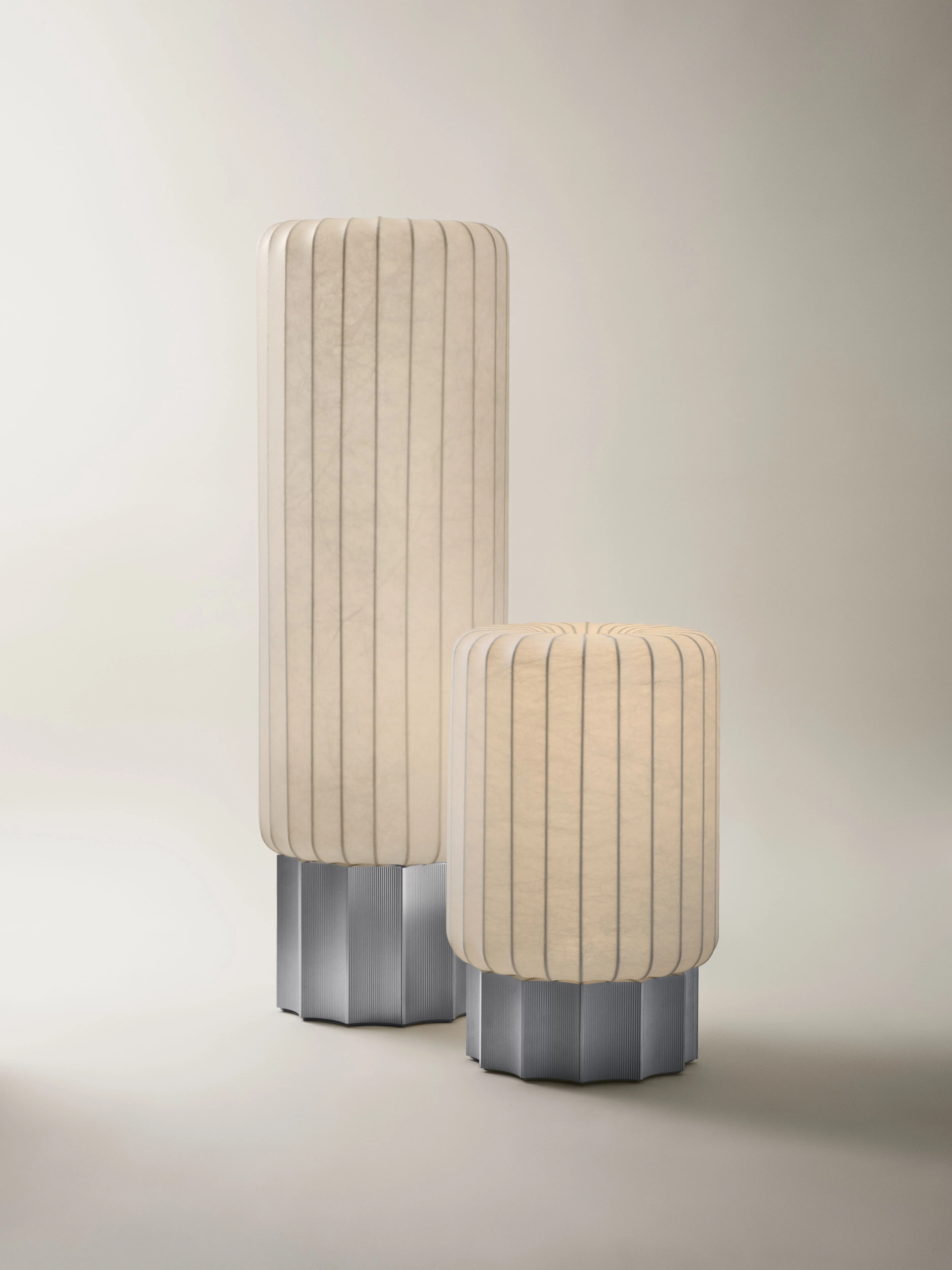 Lampa podłogowa METER aluminium - Image 9