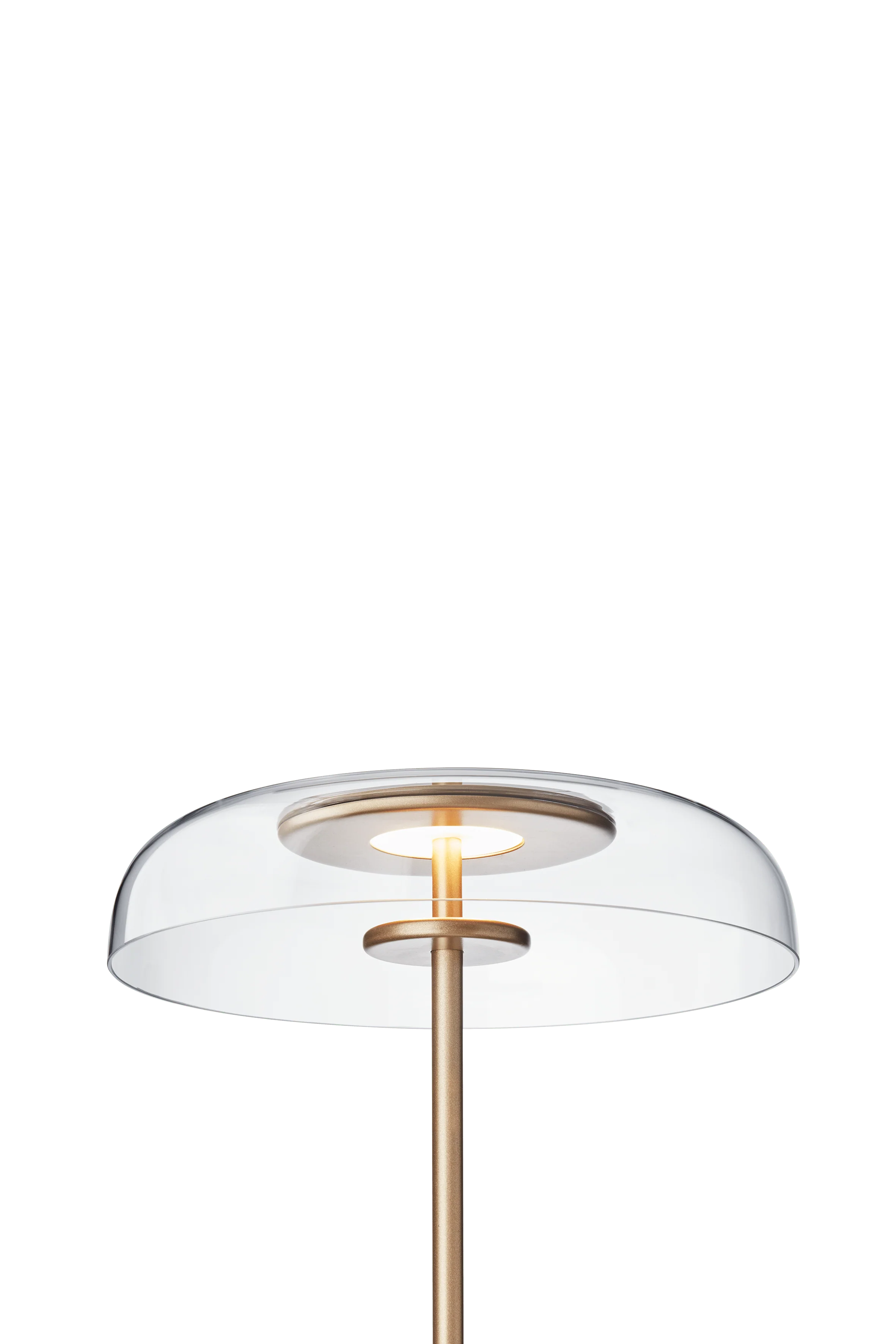 Lampa podłogowa BLOSSI złoty z transparentnym szkłem - Image 11