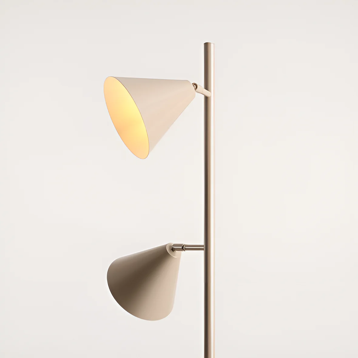 Lampa podłogowa FORM DUO beżowy - Image 4