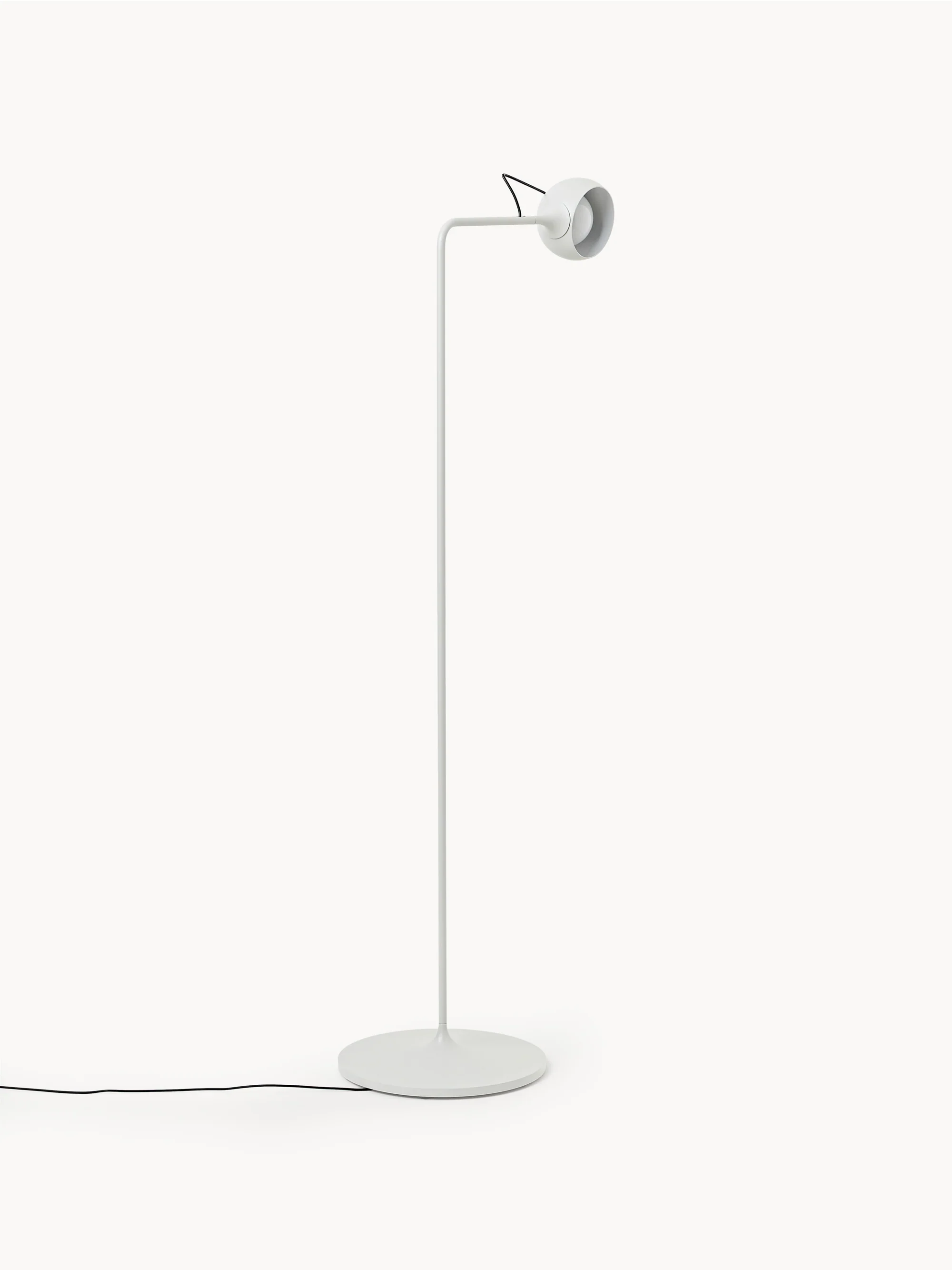 Lampa podłogowa do czytania IXA jasnoszary - Image 5
