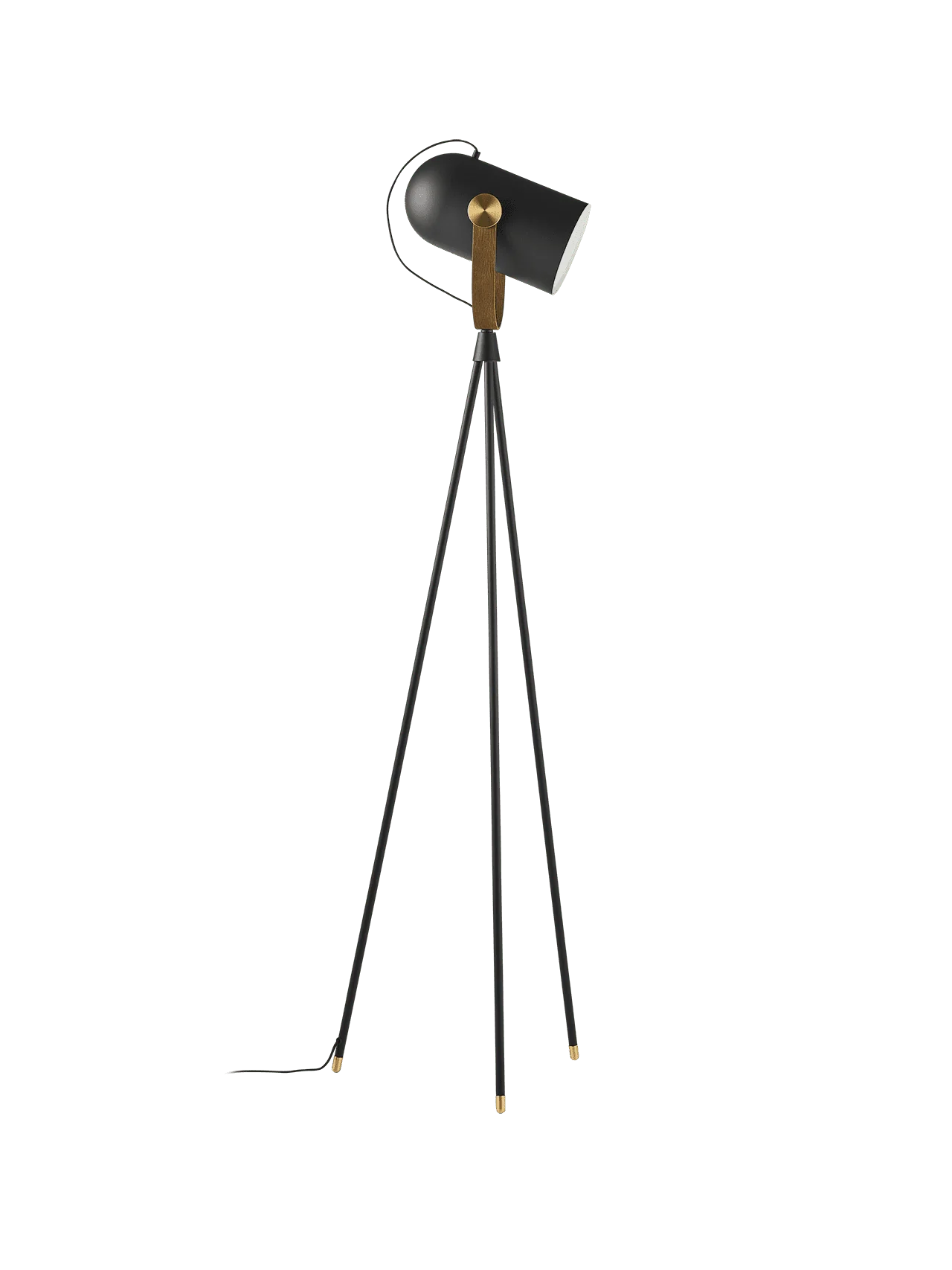 Lampa podłogowa MODEL 362 CARRONADE II czarny ze złotym - Image 3