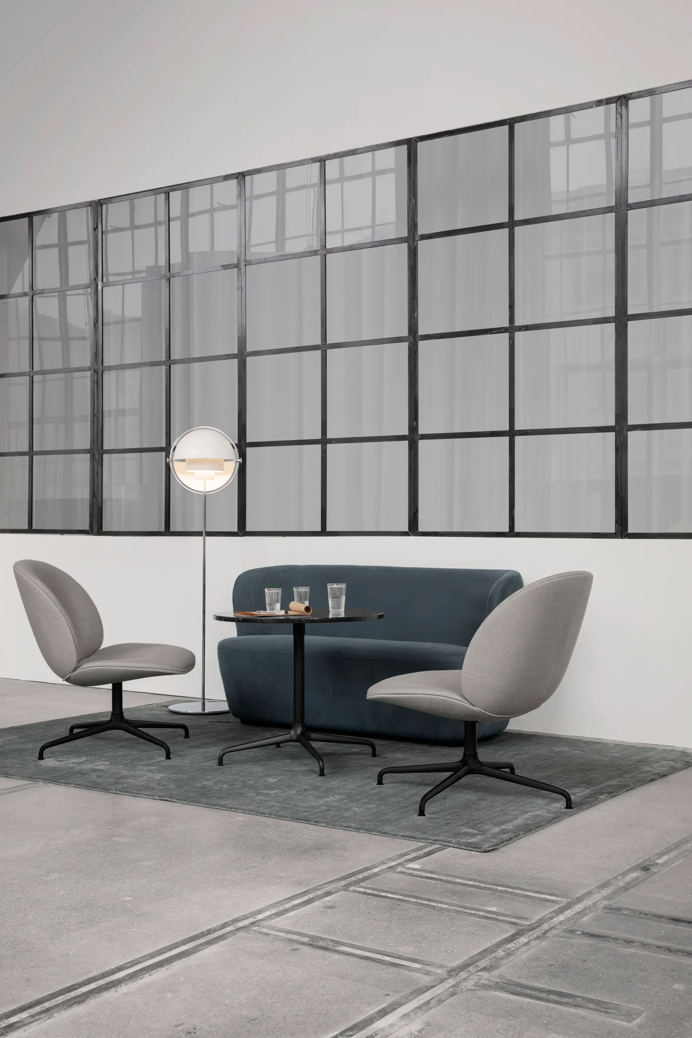 Lampa podłogowa MULTI-LITE chrom - Image 12