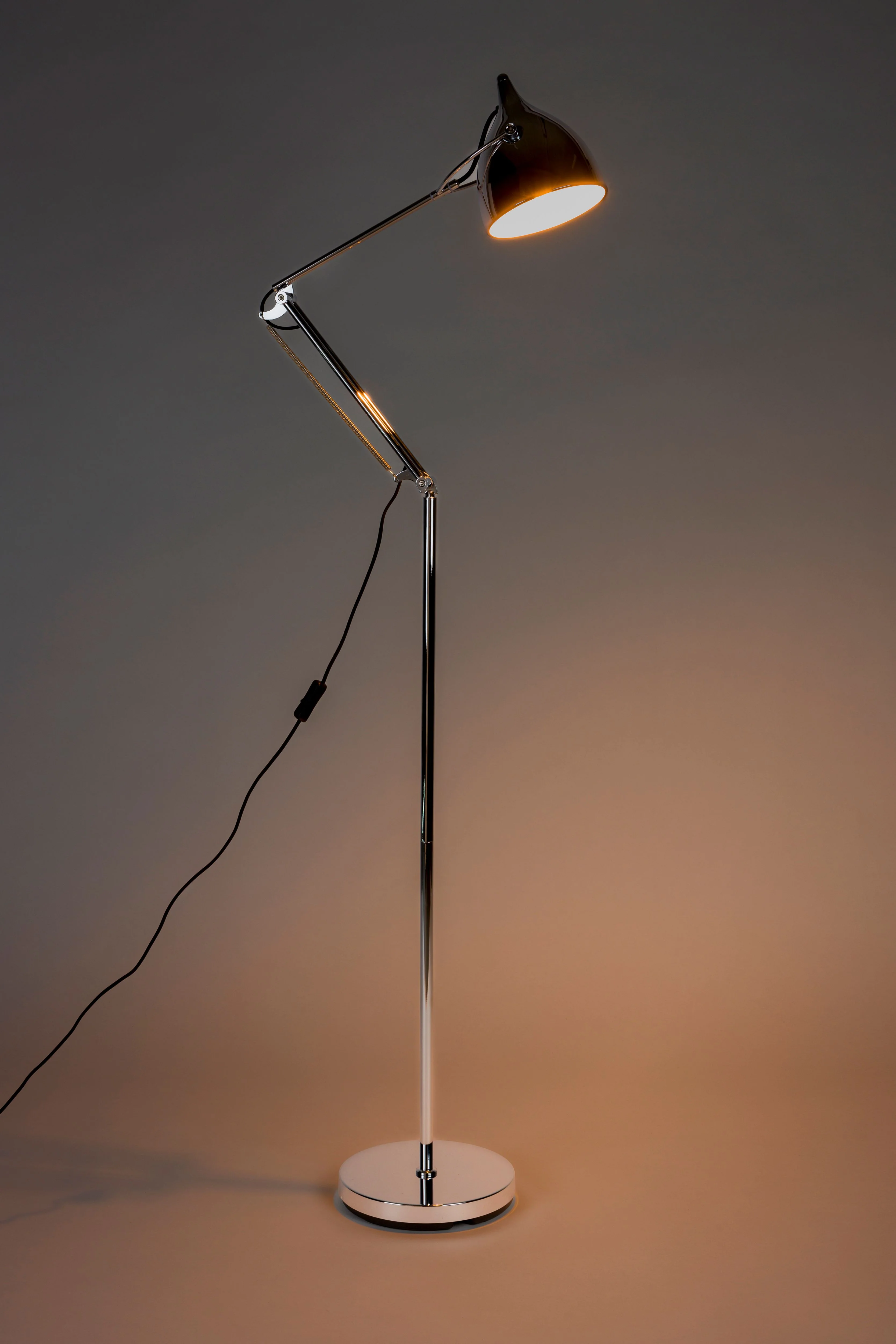 Lampa podłogowa do czytania READER srebrny - Image 3