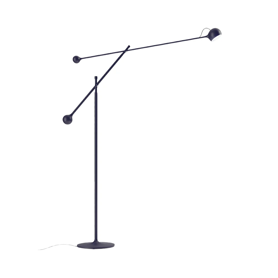 Lampa podłogowa regulowana IXA ciemnoniebieski