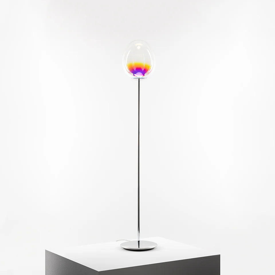 Lampa podłogowa STELLAR NEBULA opalizujące szkło dmuchane - Image 2