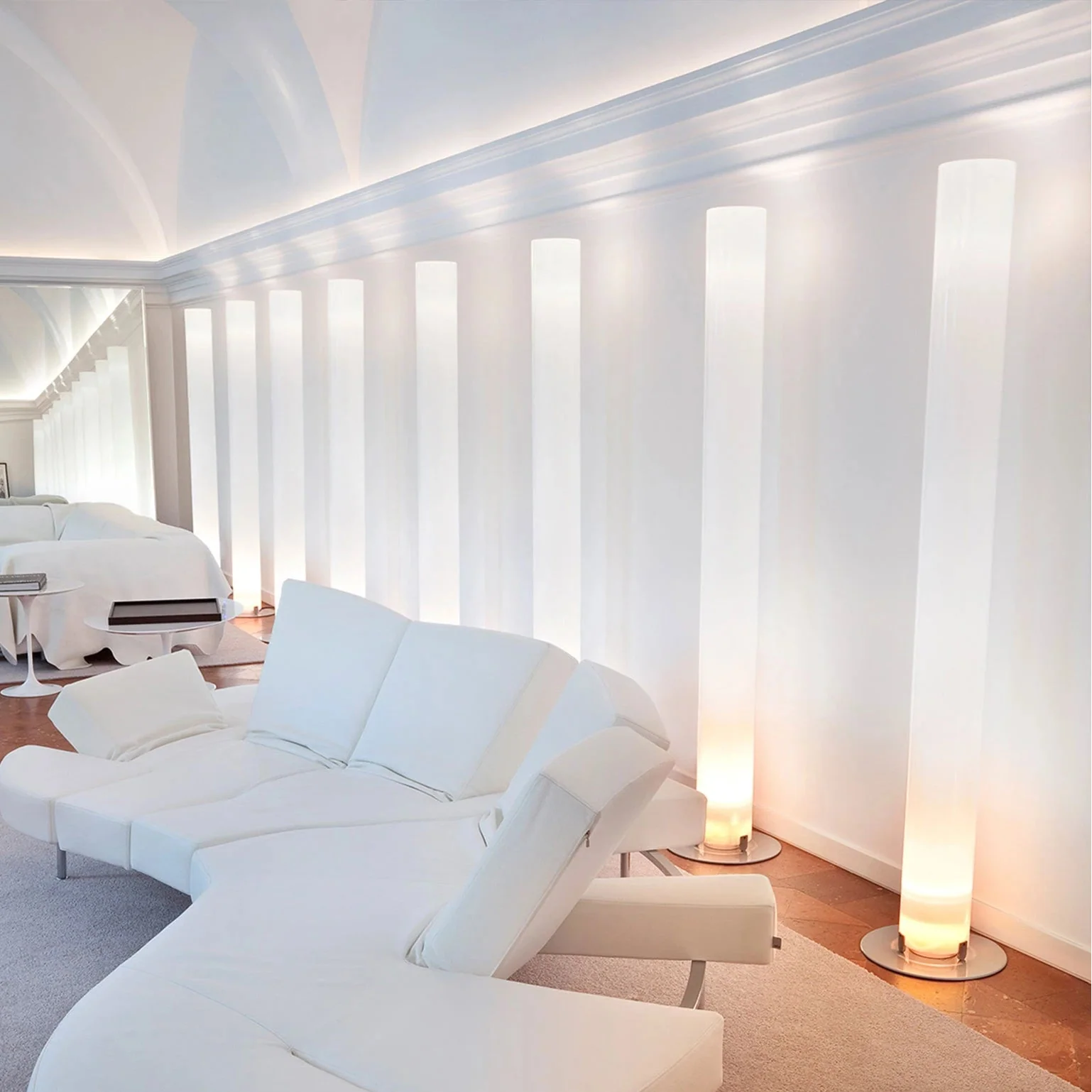 Lampa podłogowa STYLOS biały - Image 3