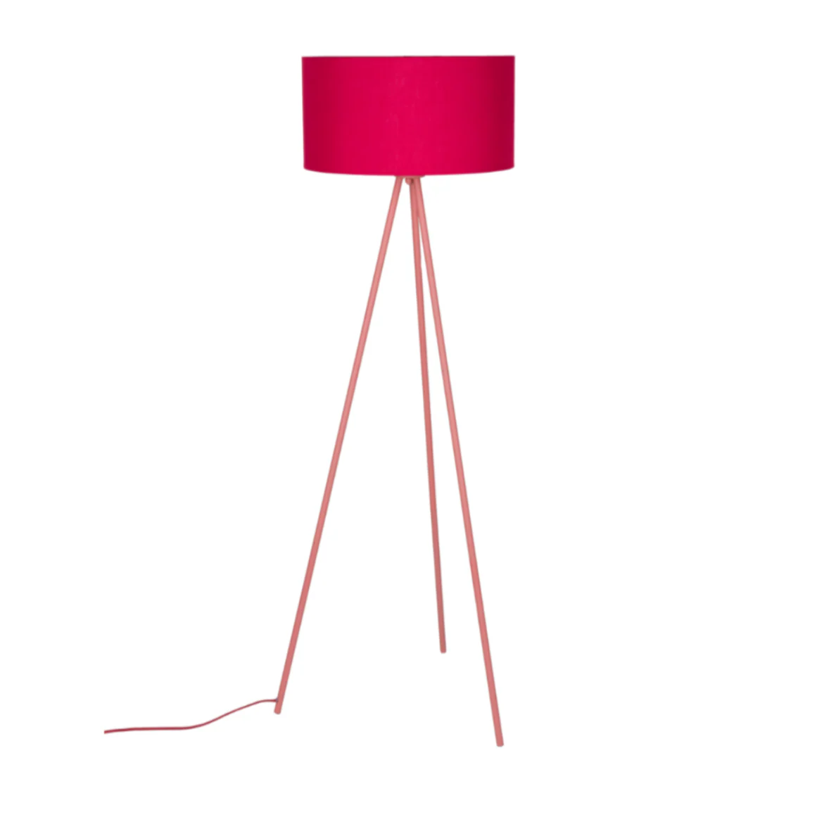 Lampa podłogowa trójnóg SUSIE rubinowy