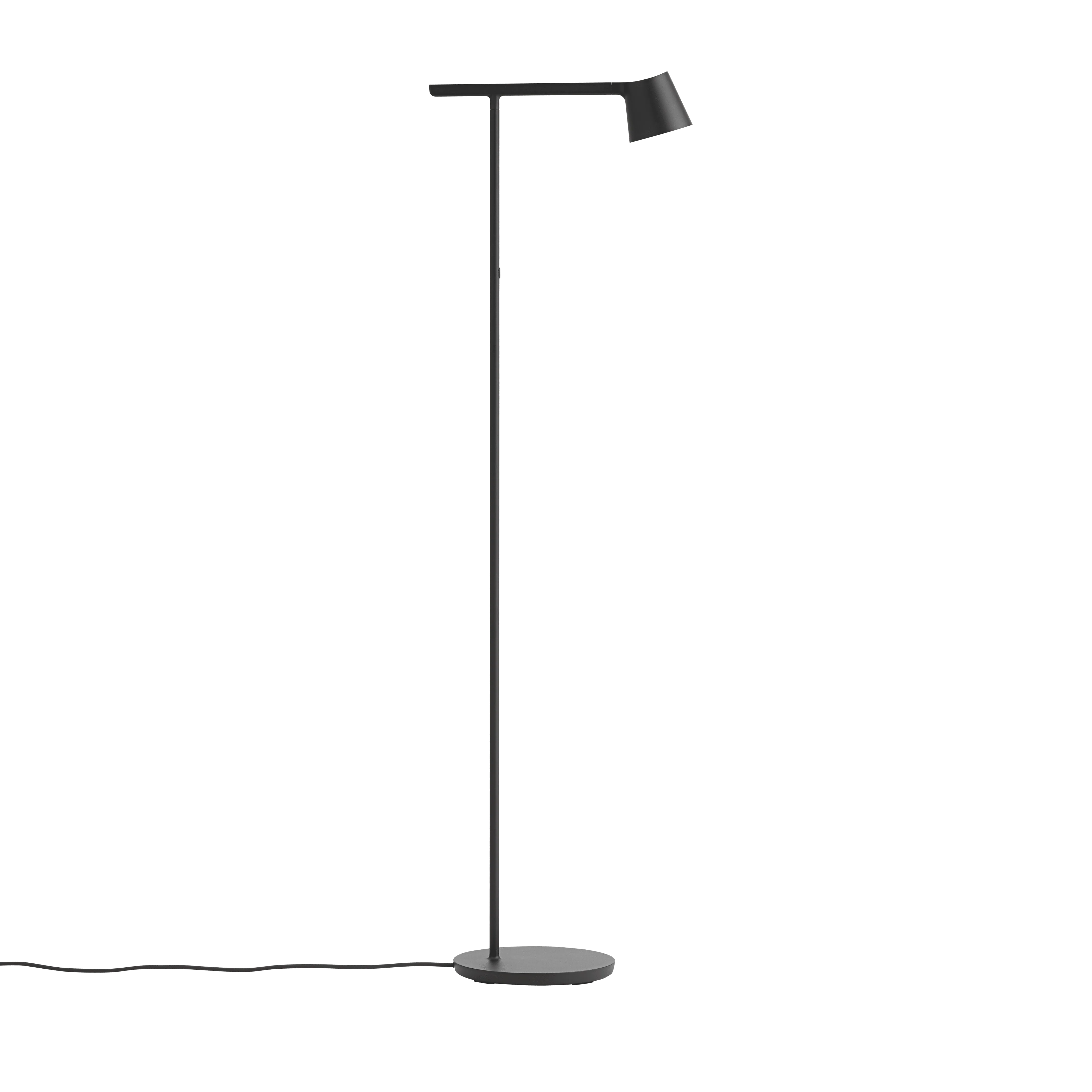 Lampa podłogowa TIP czarny