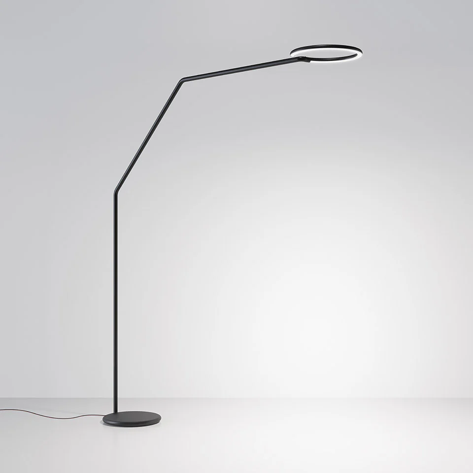 Lampa podłogowa na wysięgniku VINE LIGHT czarny - Image 3