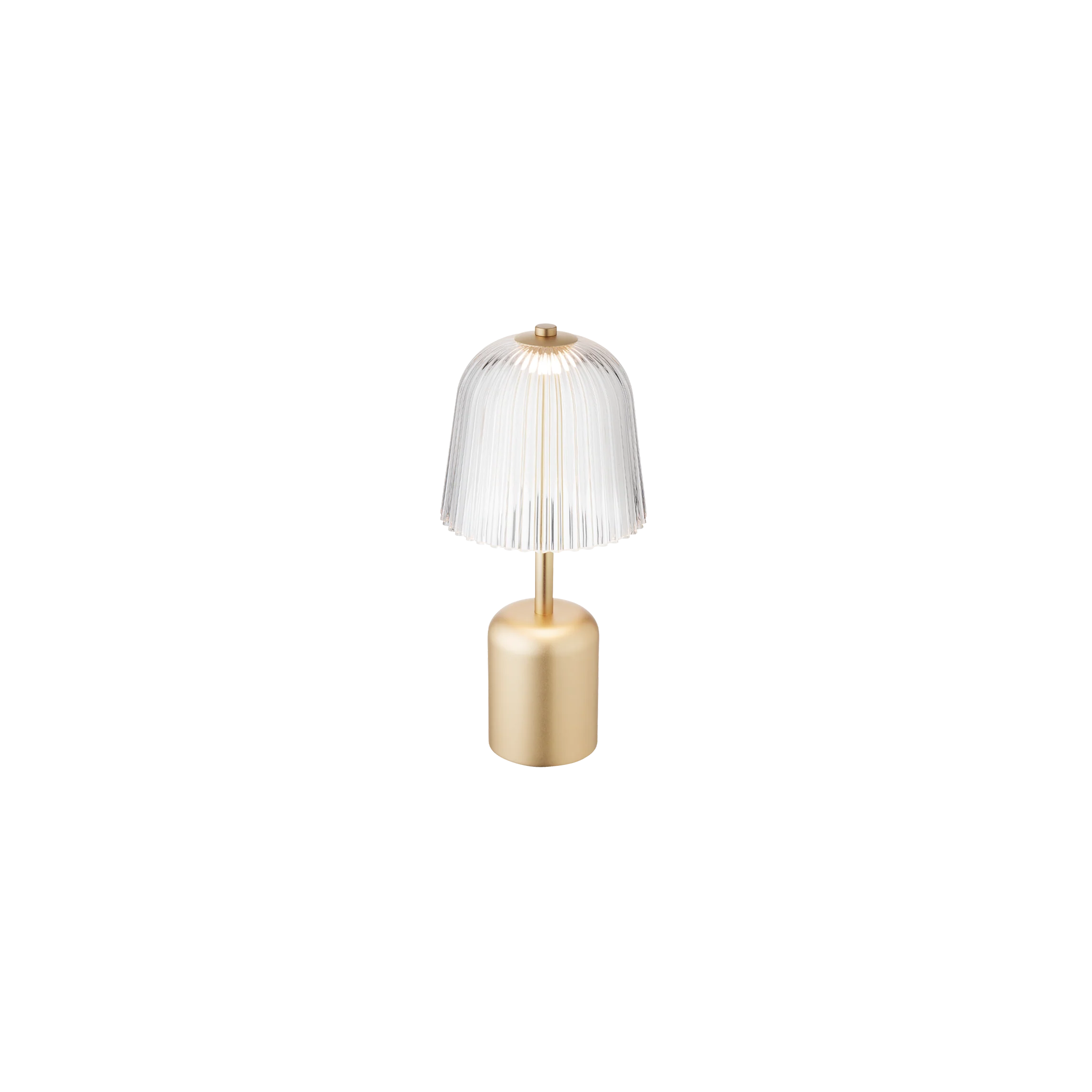Lampa przenośna ASTEEA złoty z transparentnym - Image 5