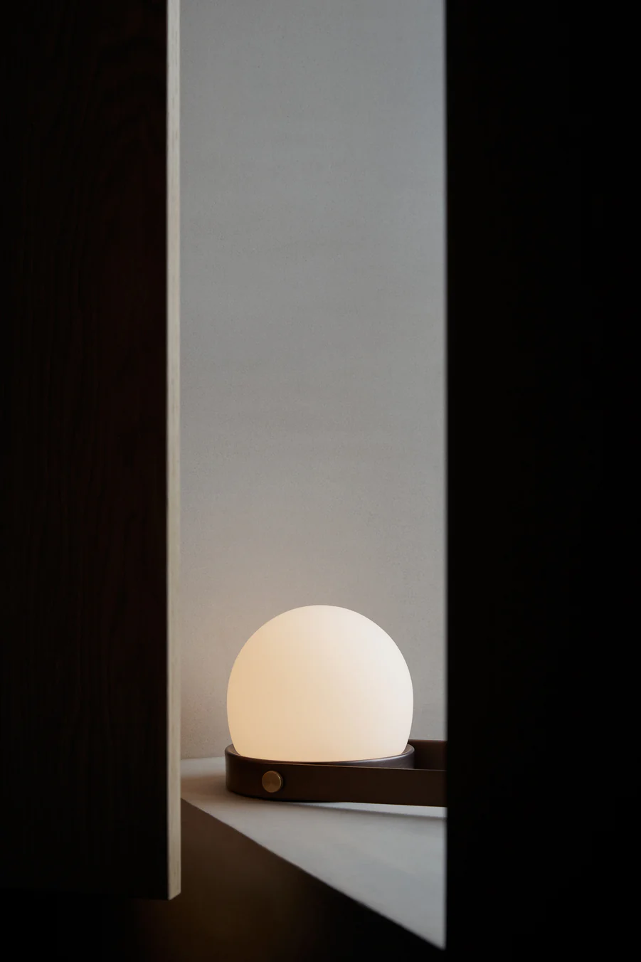 Lampa przenośna CARRIE brązowany mosiądz - Image 12
