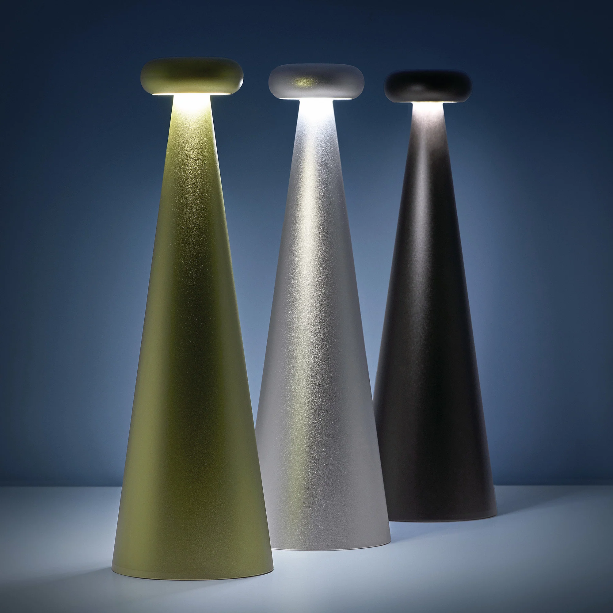Lampa przenośna LED BEDIN fluorescencyjny oliwkowo-żółty - Image 4