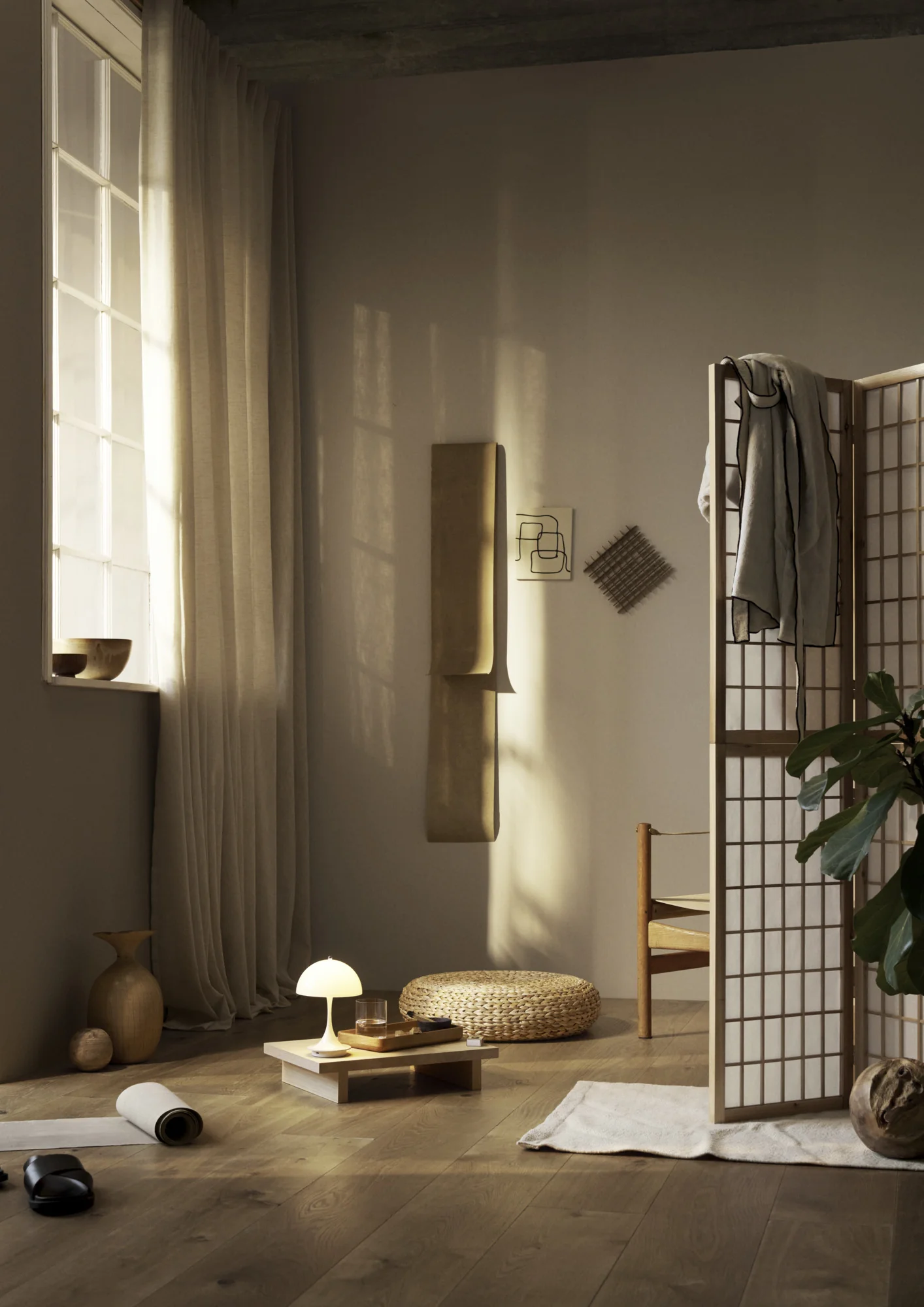Lampa przenośna PANTHELLA 250 beżowy opal - Image 9