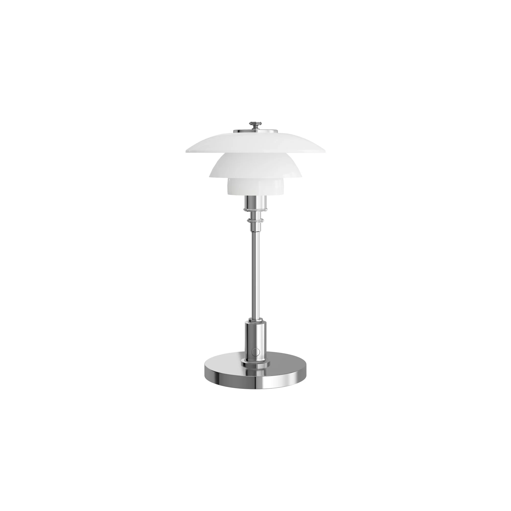 Lampa przenośna PH 1/1 biały z chromowaną podstawą - Image 4