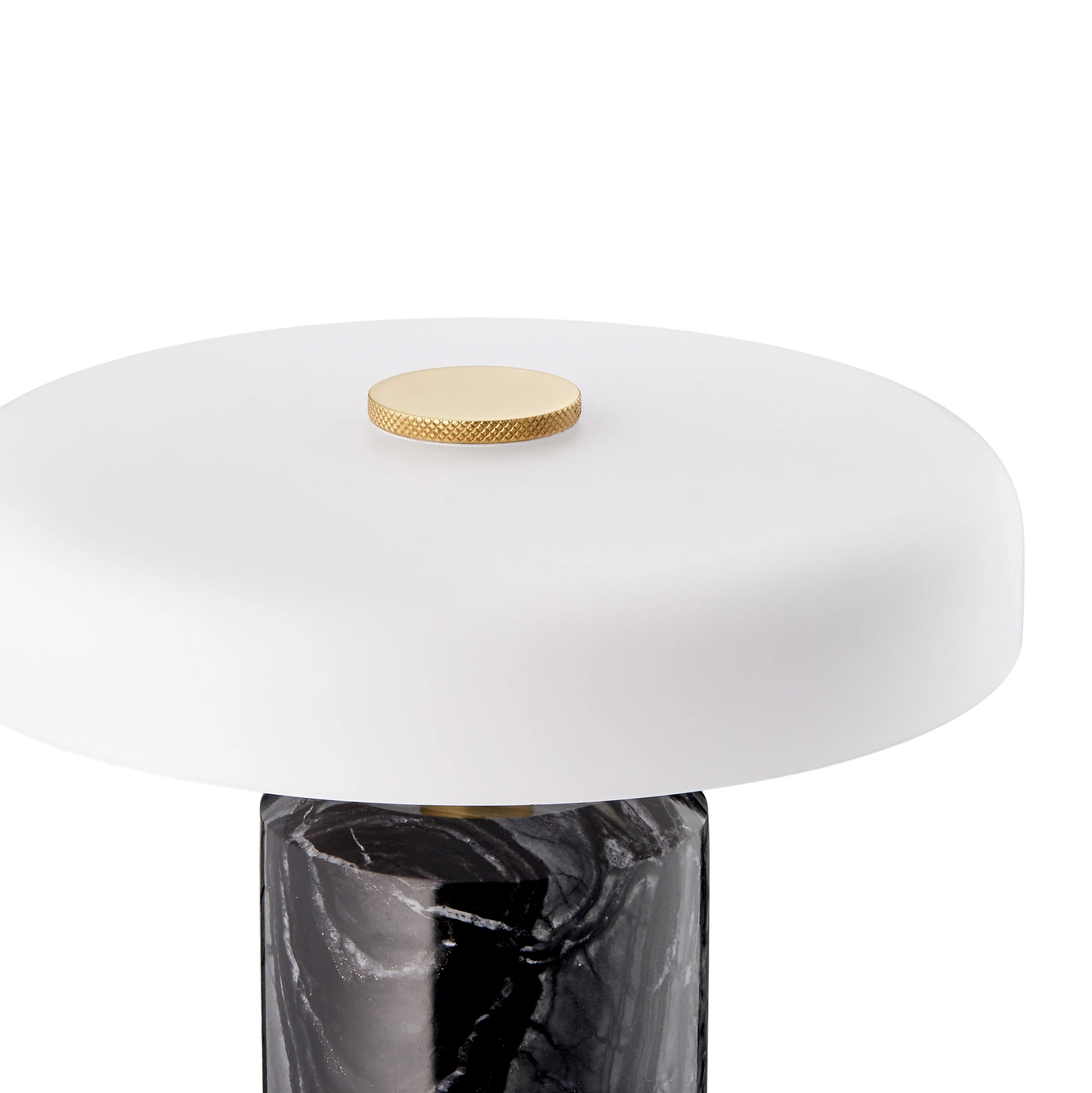 Lampa przenośna TRIP czarny marmur z mlecznobiałym szkłem - Image 5