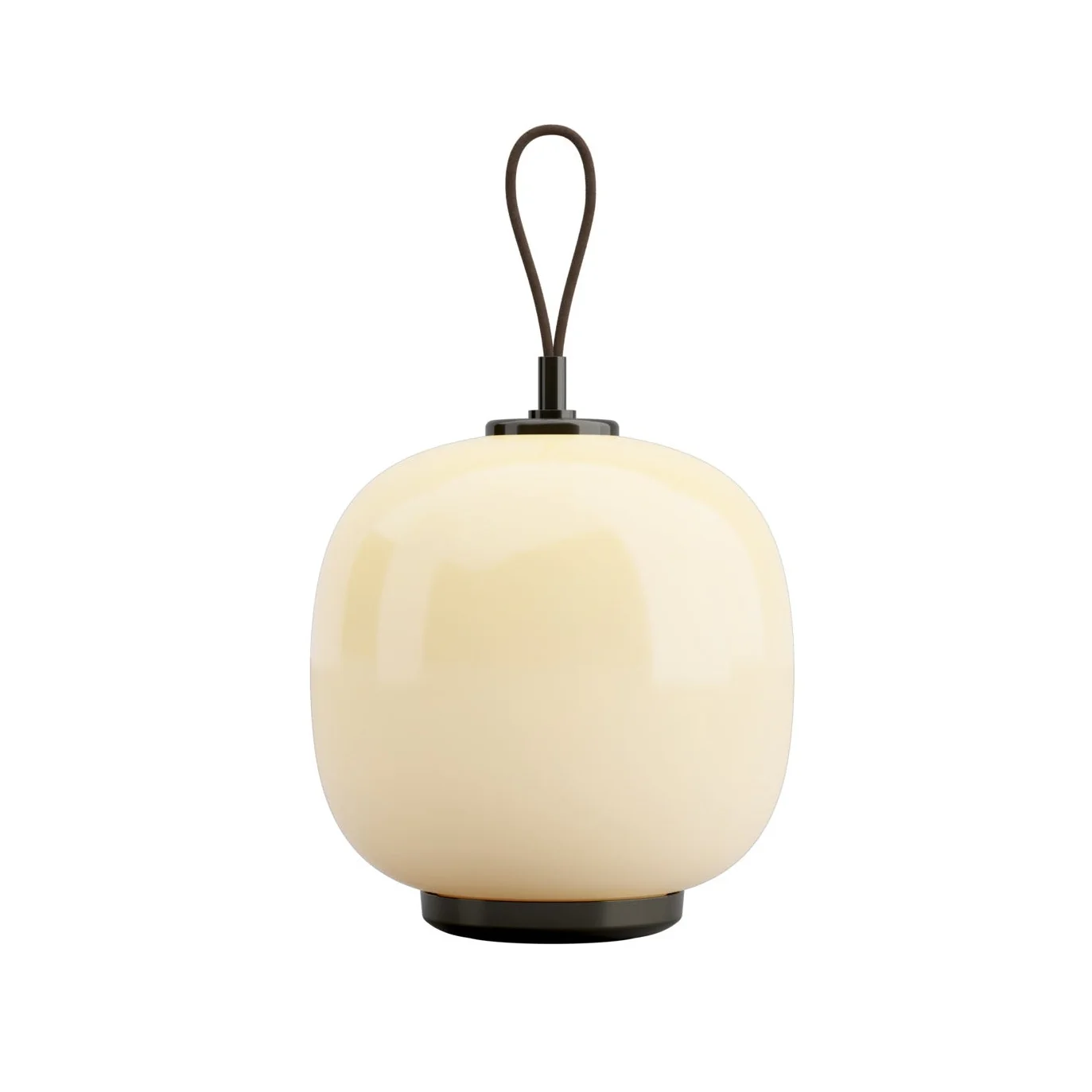Lampa przenośna VL 45 bladożółty z czarną podstawą