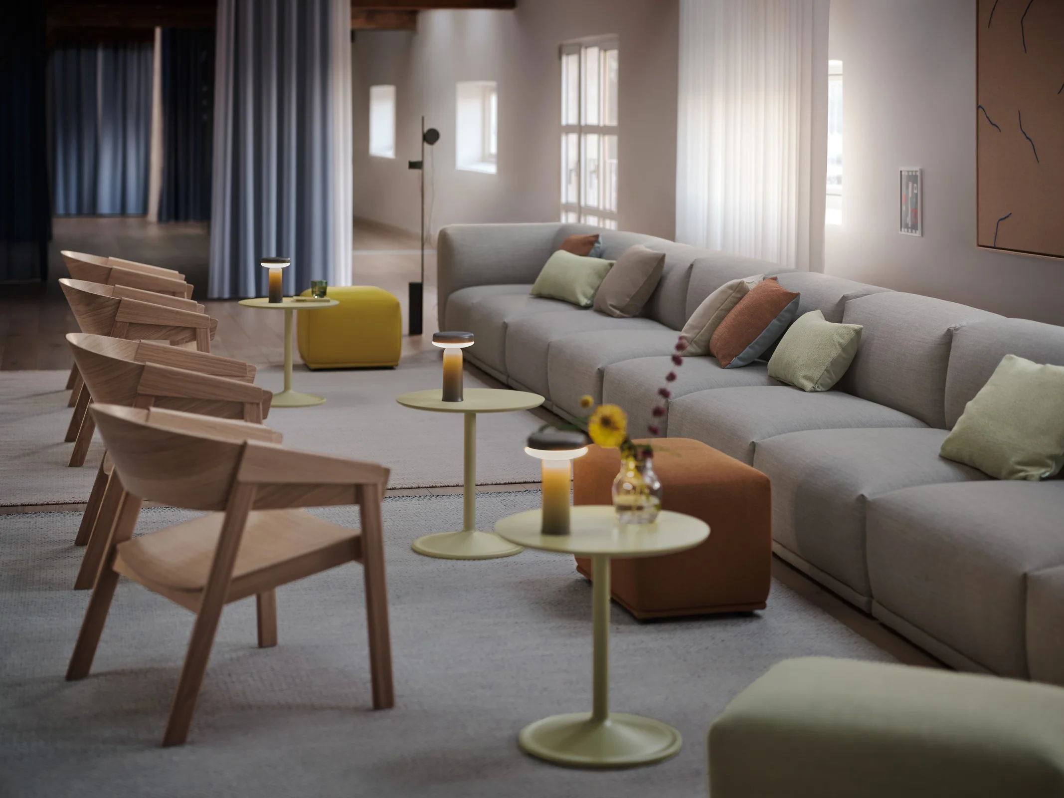 Lampa przenośna zewnętrzna EASE taupe - Image 9