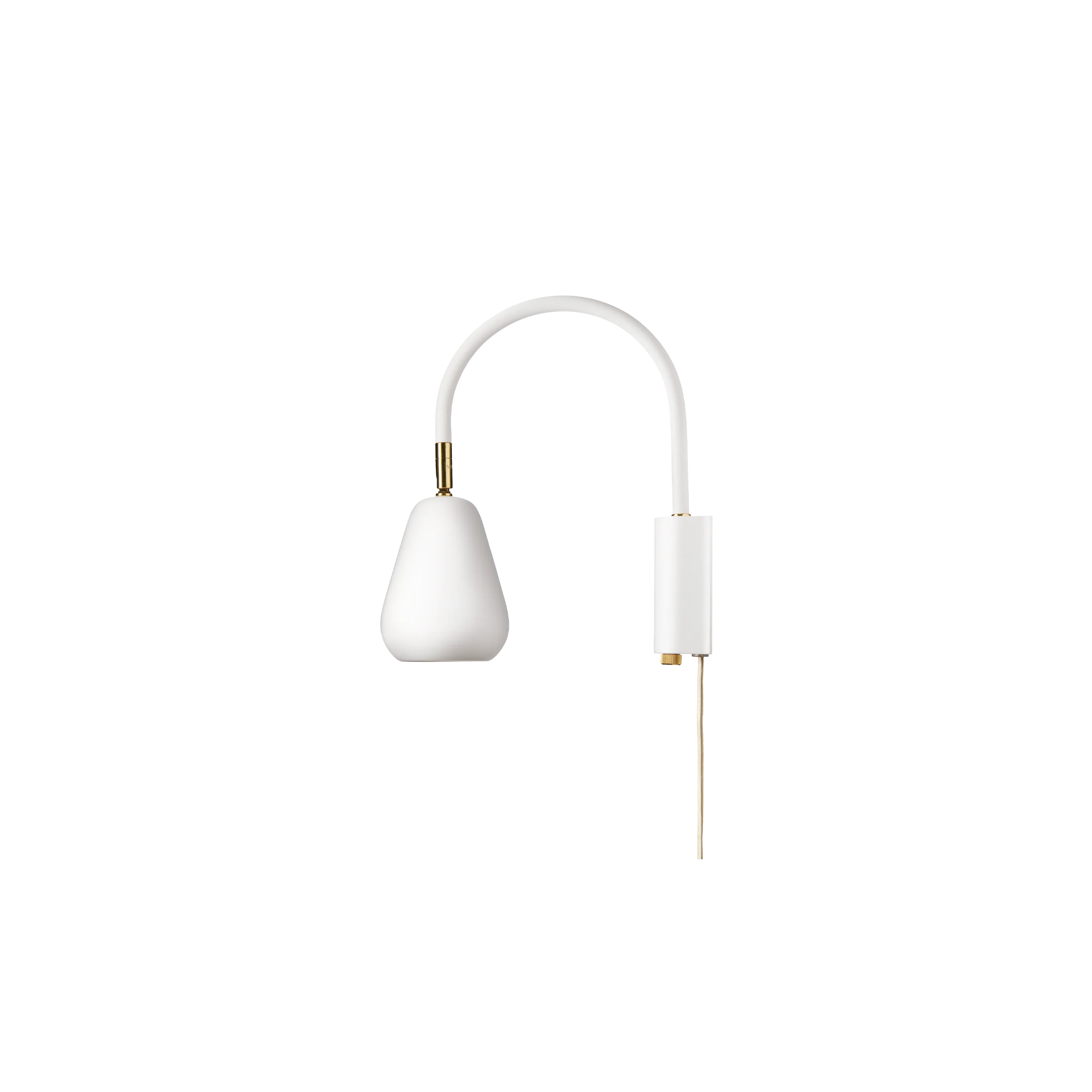 Lampa ścienna regulowana ANOLI złoty z białym - Image 3