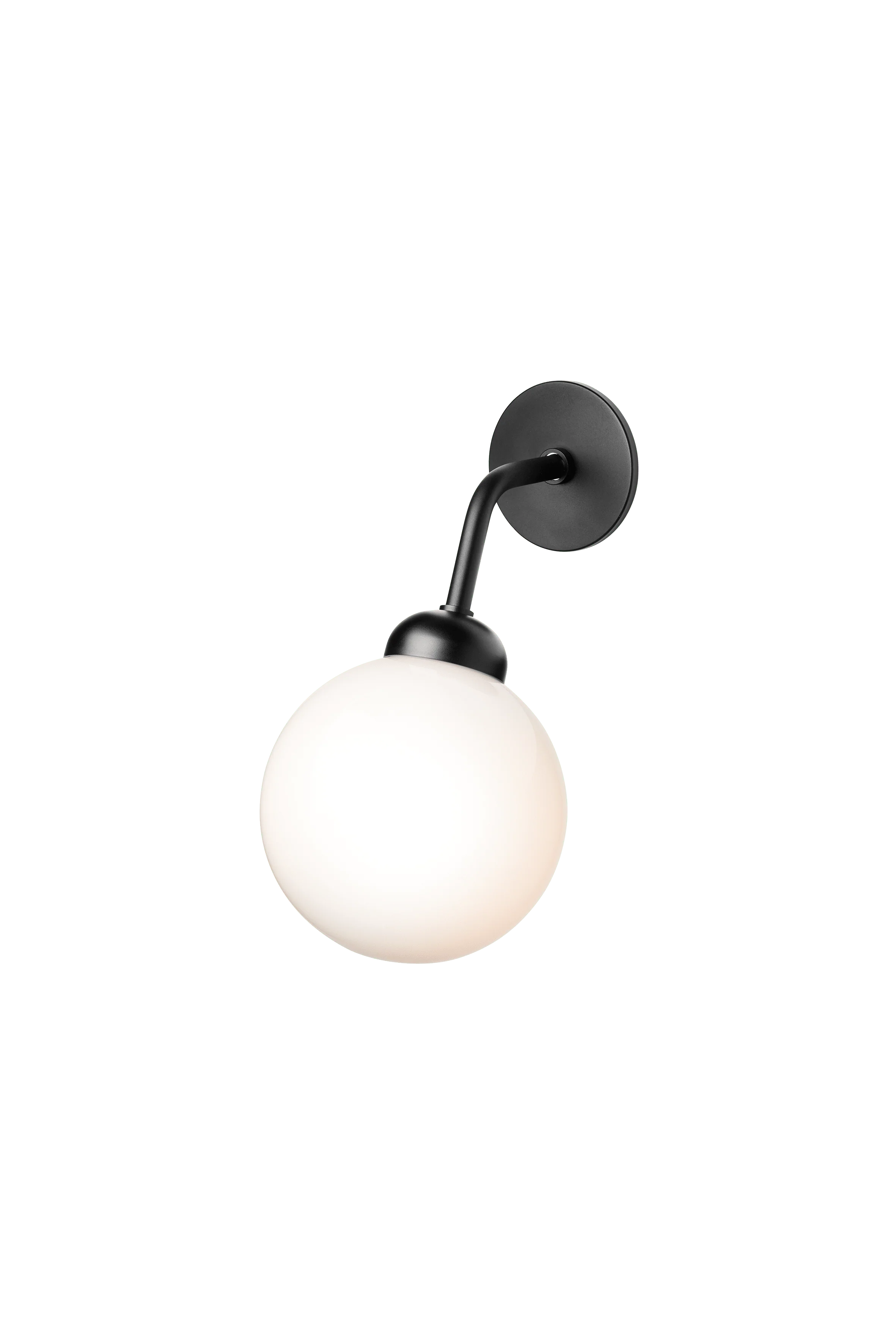 Lampa ścienna APIALES czarny z opalowym szkłem - Image 10