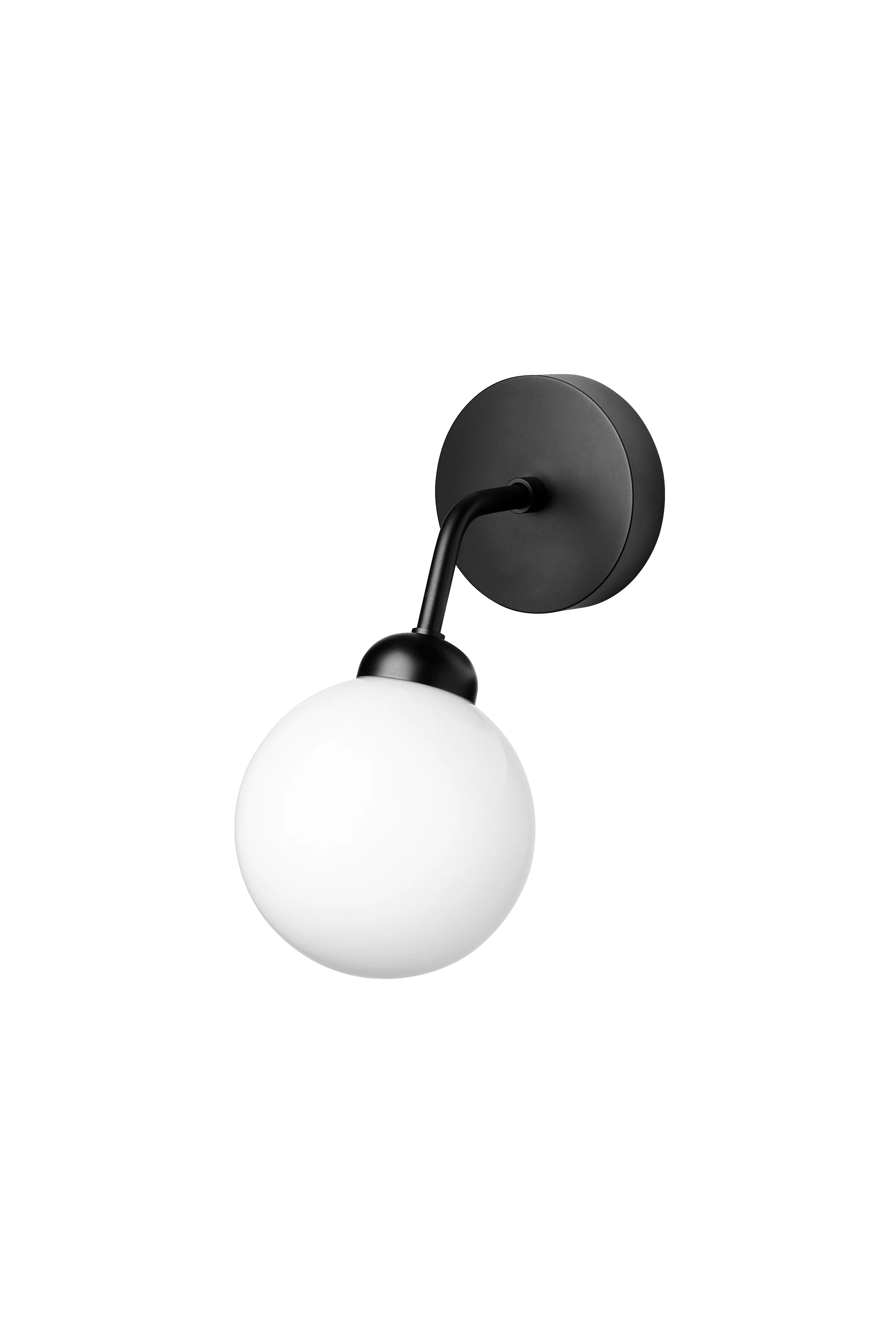 Lampa ścienna APIALES czarny z opalowym szkłem - Image 16