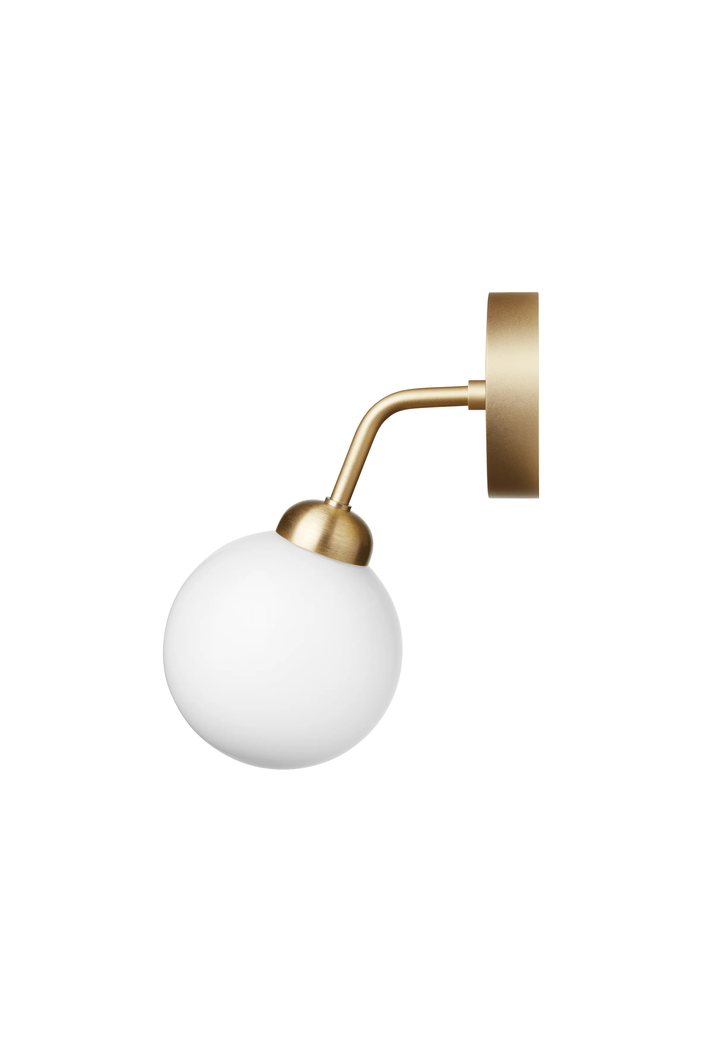 Lampa ścienna APIALES mosiężny z opalowym szkłem - Image 14
