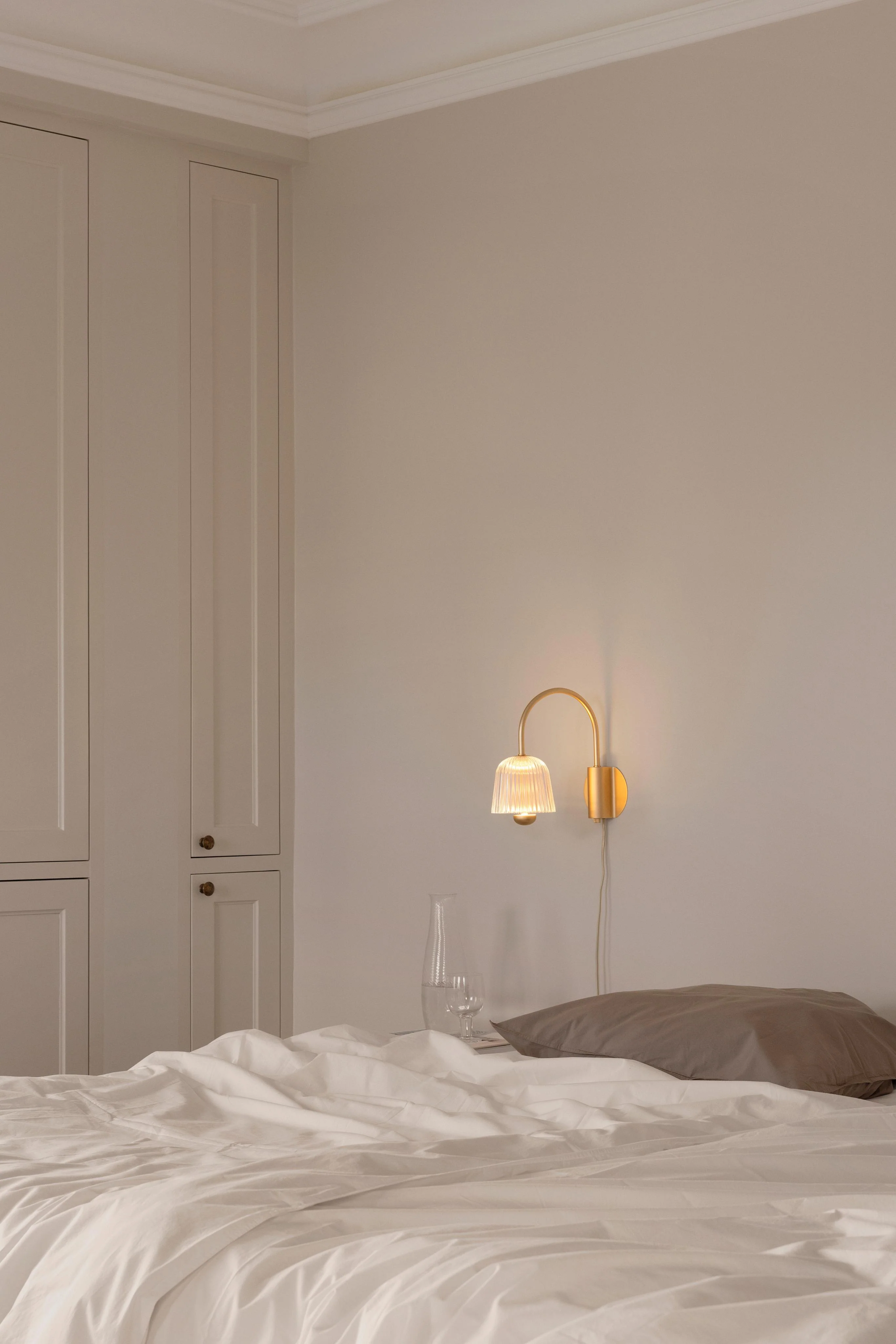 Lampa ścienna ASTEEA złoty z transparentnym - Image 4