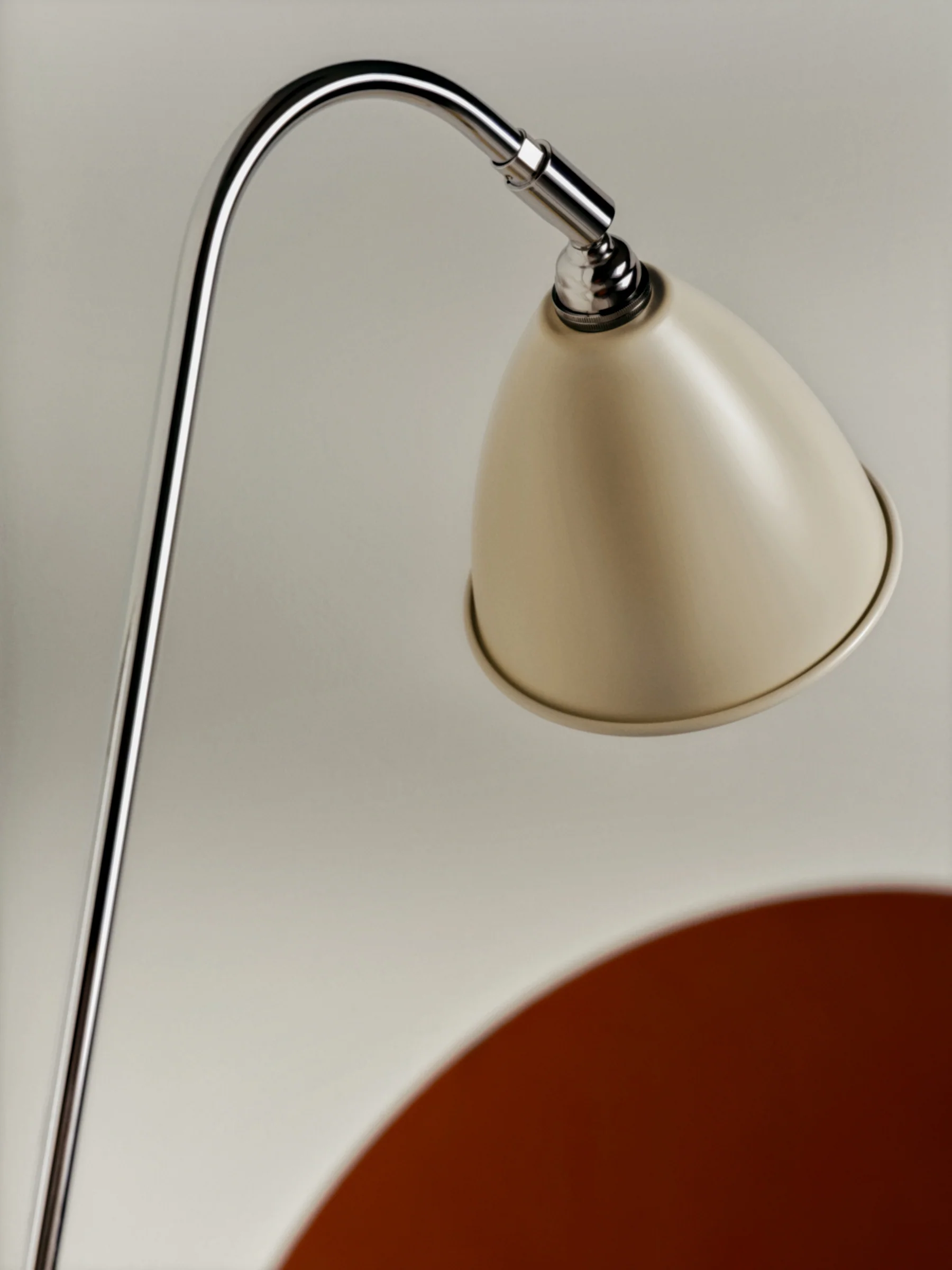 Lampa ścienna BESTLITE BL5 chrom z kremowym kloszem - Image 8