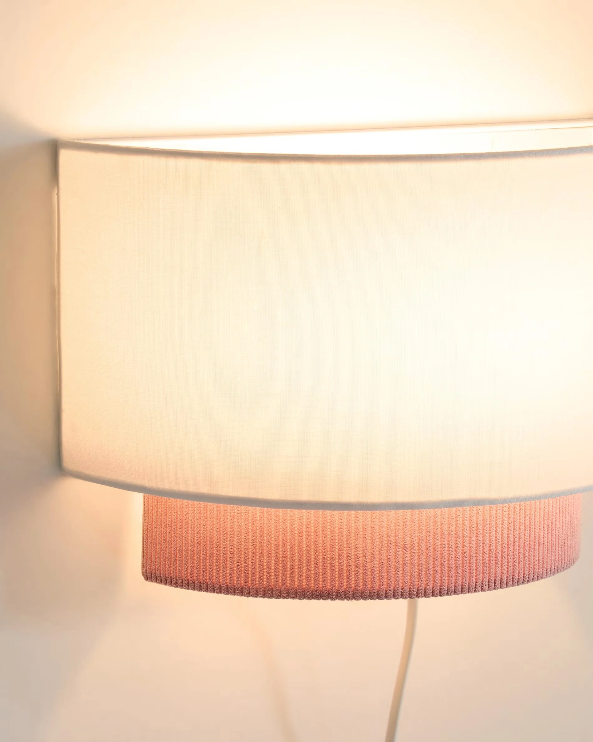 Lampa ścienna BIANELLA różowy z białym - Image 3
