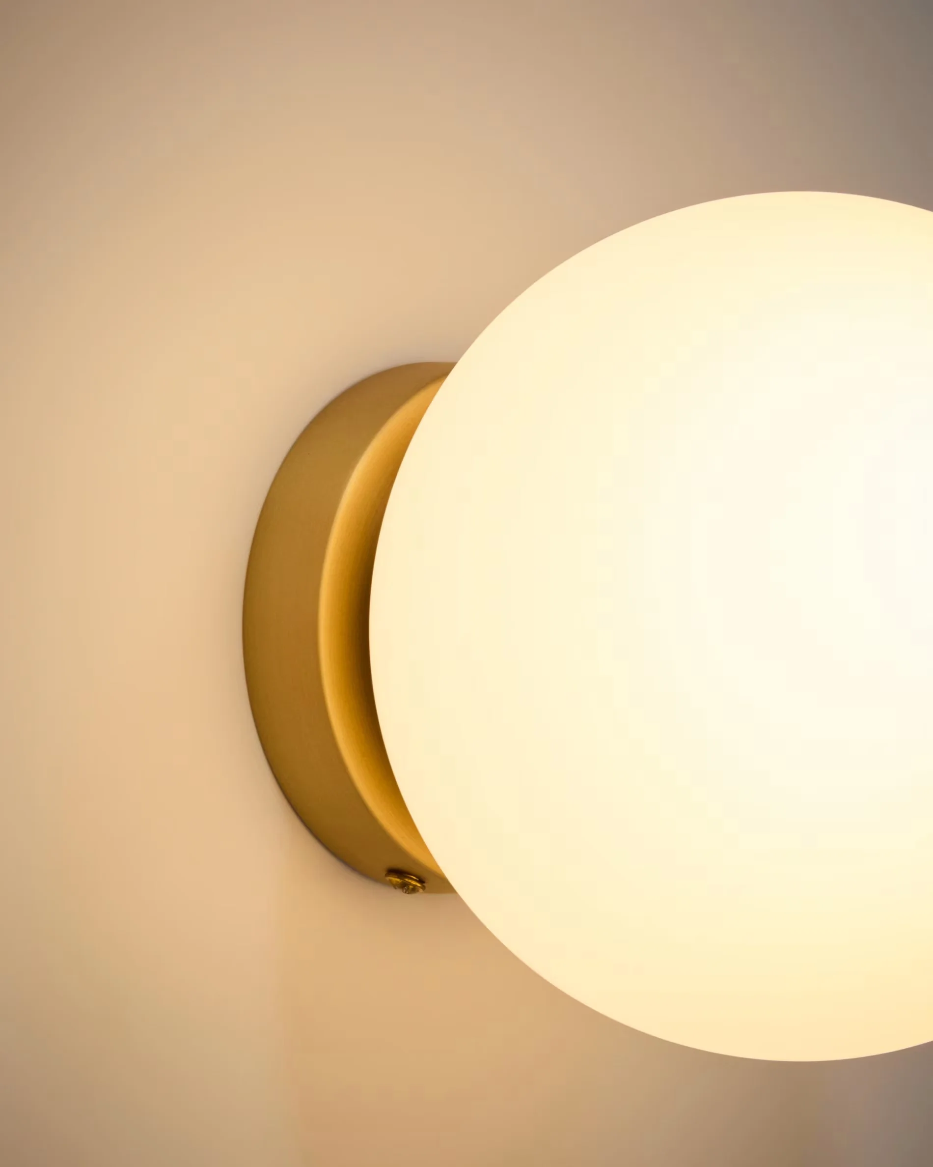 Lampa ścienna BRISIA szczotkowany mosiądz - Image 11