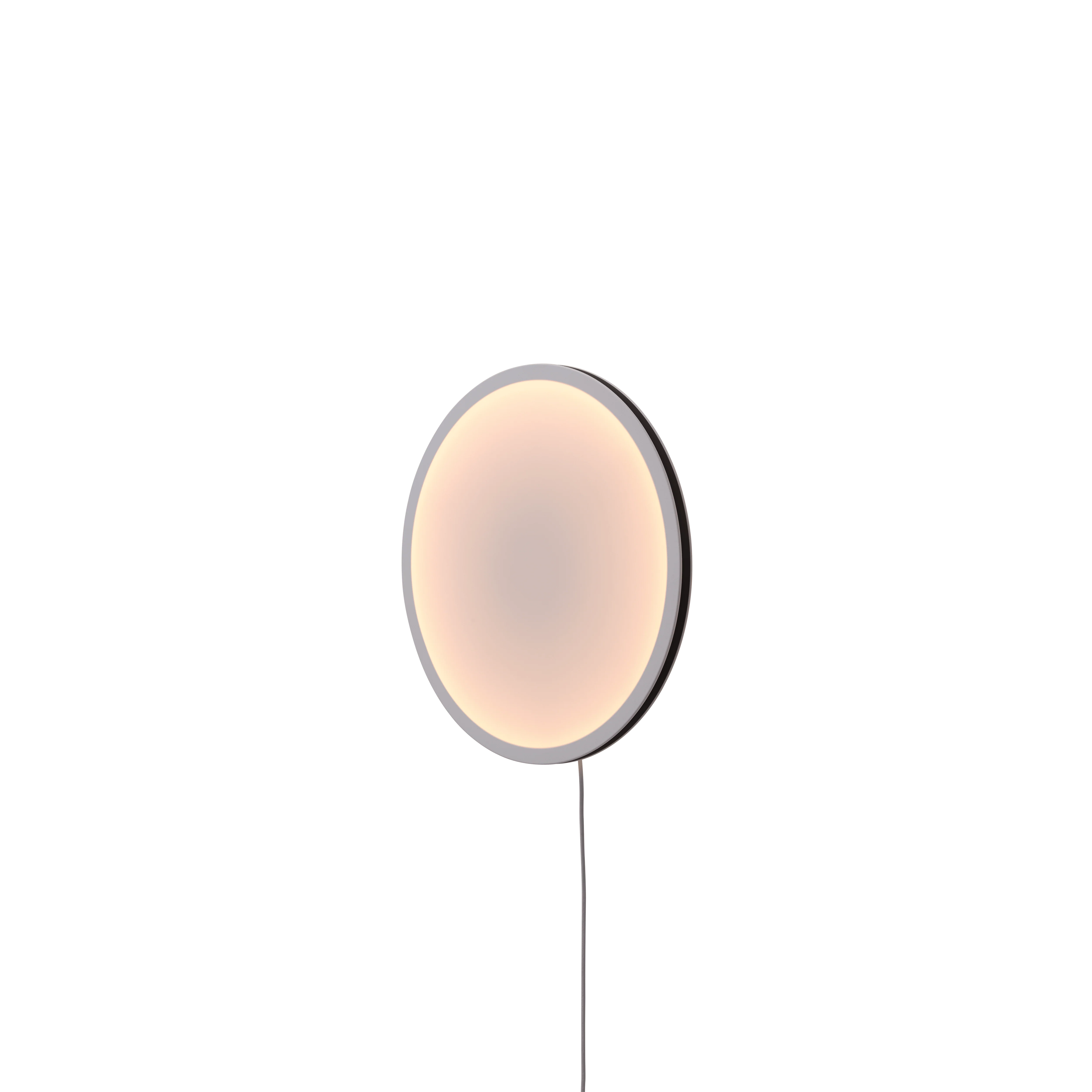 Lampa ścienna CALM biały z czarną obwódką - Image 3