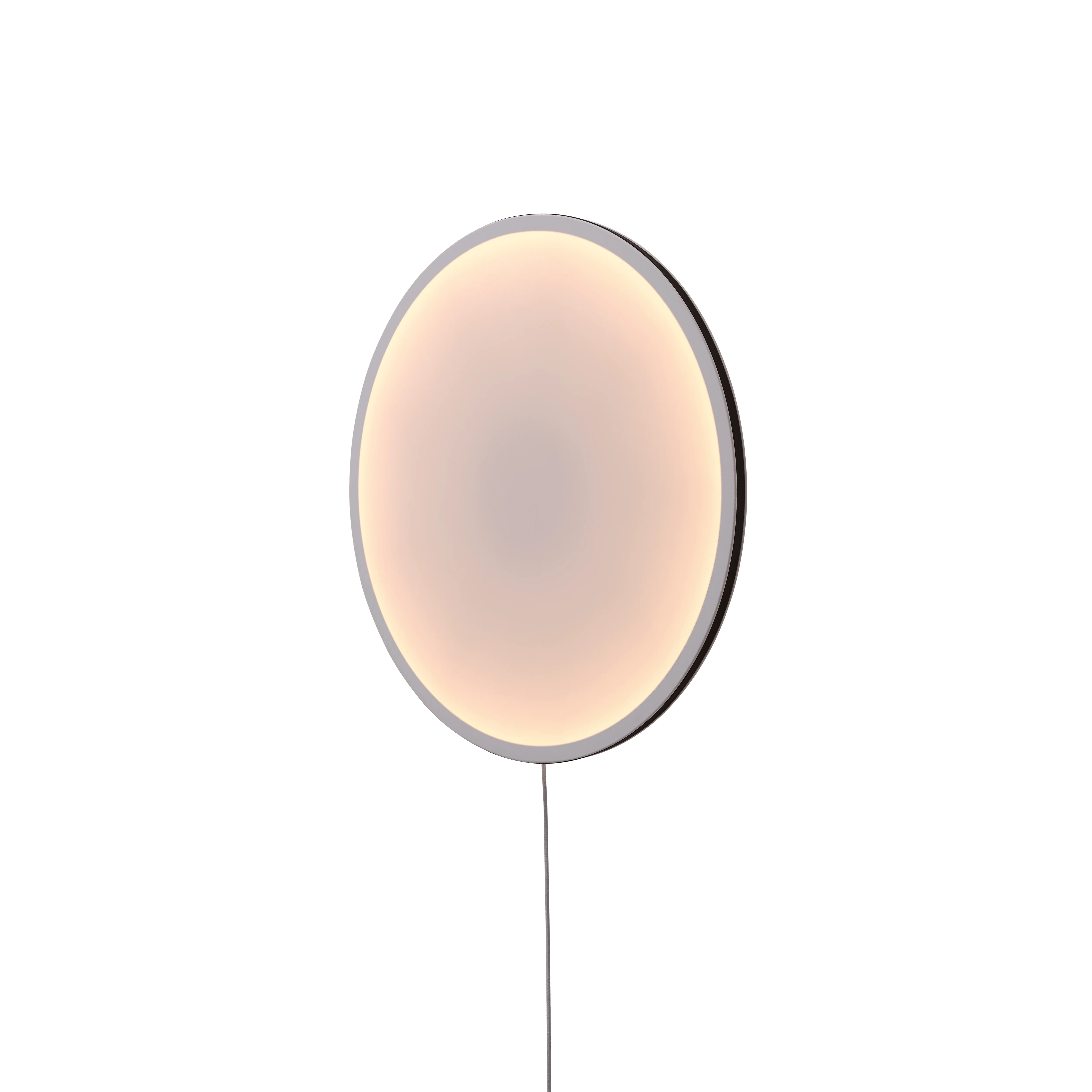Lampa ścienna CALM biały z czarną obwódką - Image 4