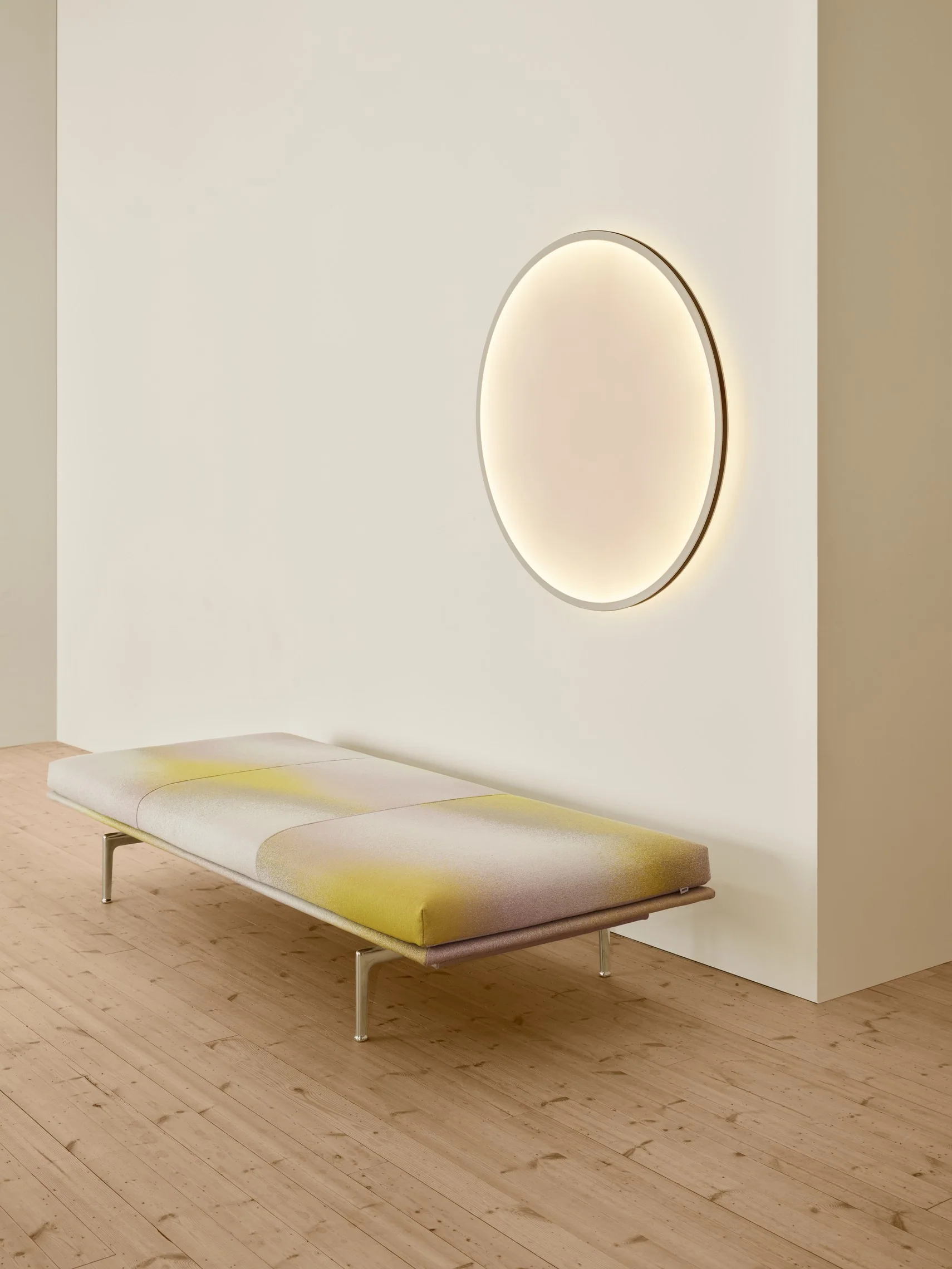 Lampa ścienna CALM biały z czarną obwódką - Image 9