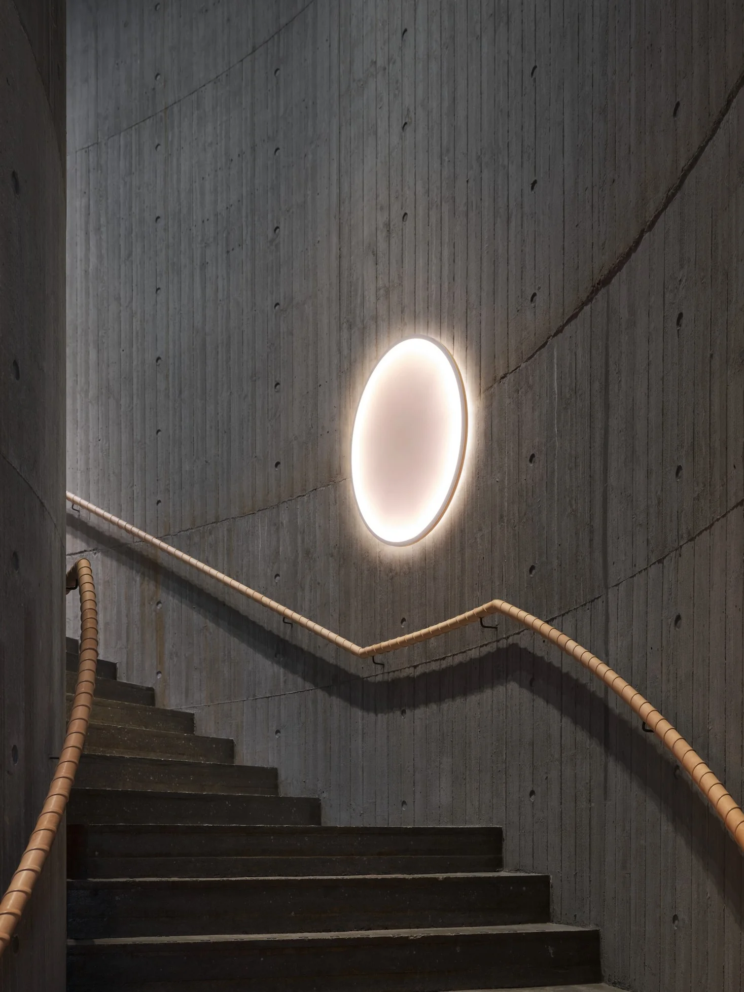 Lampa ścienna CALM biały z szarą obwódką - Image 14