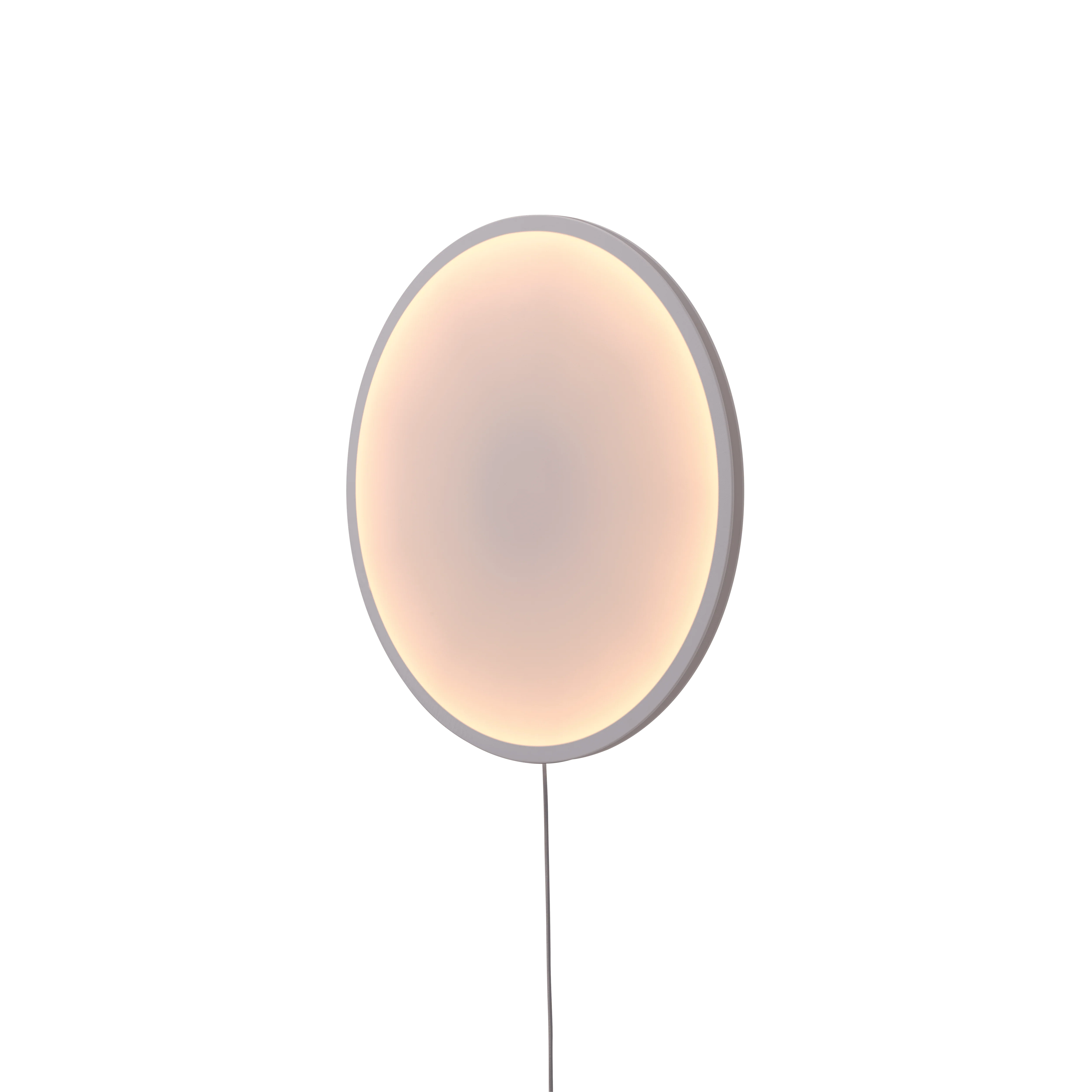 Lampa ścienna CALM biały z szarą obwódką - Image 5