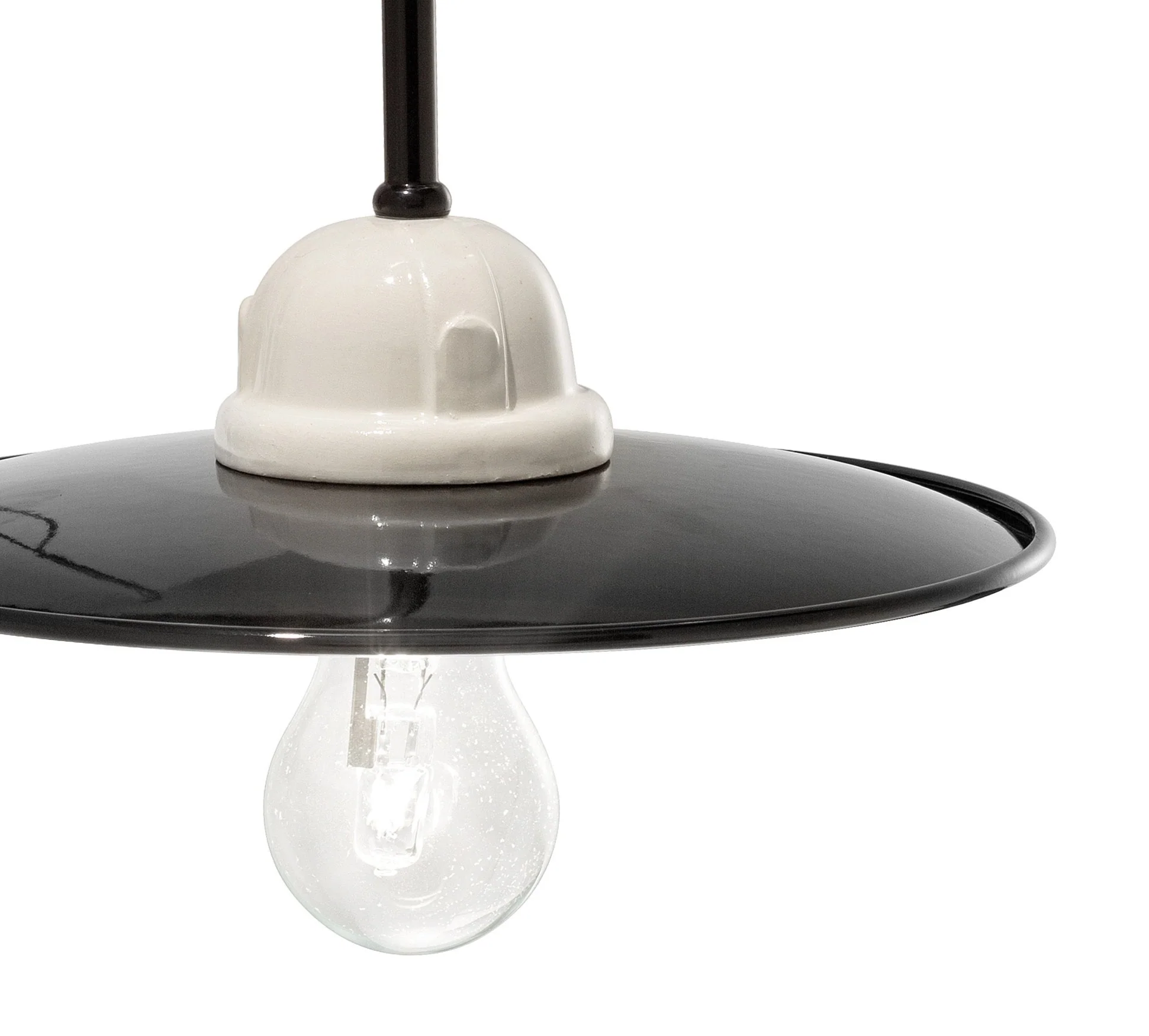 Lampa ścienna ceramiczna B&W biało-czarny - Image 3