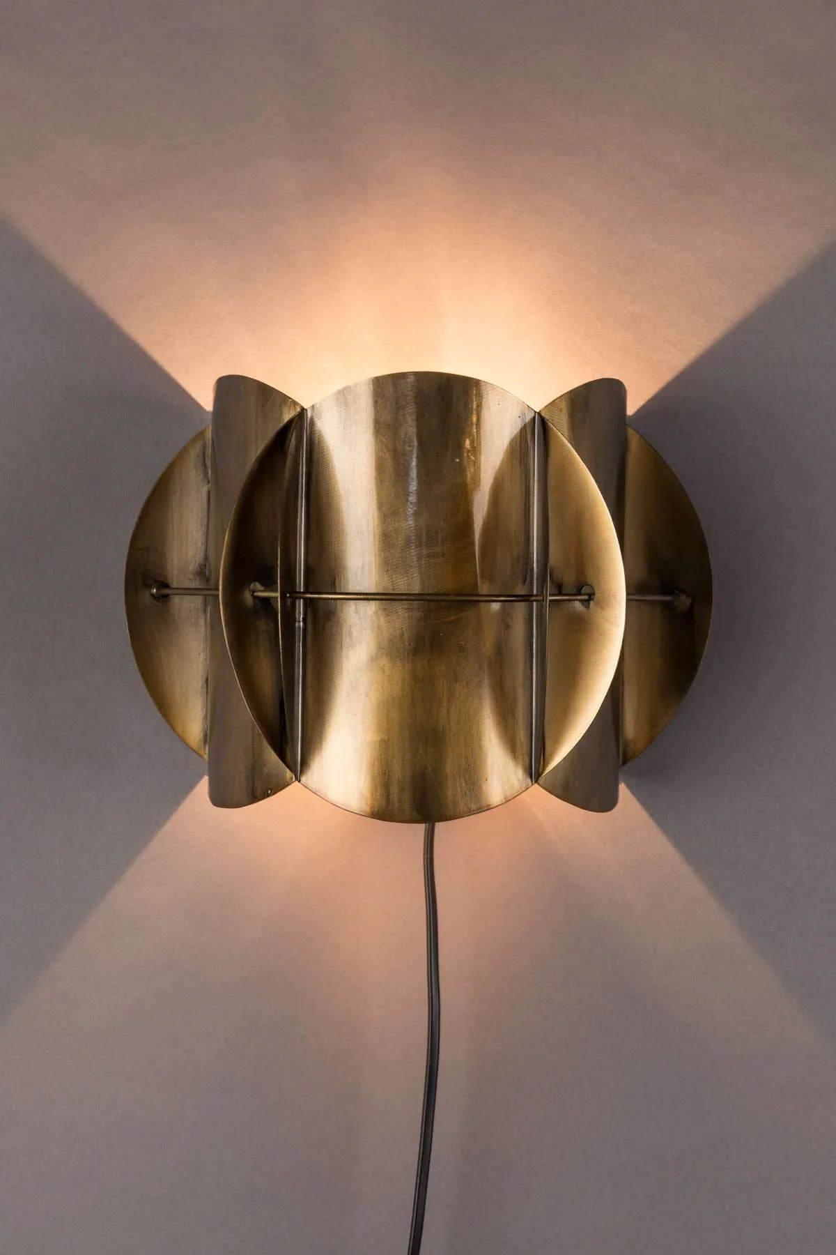 Lampa ścienna CORRIDOR mosiądz - Image 3