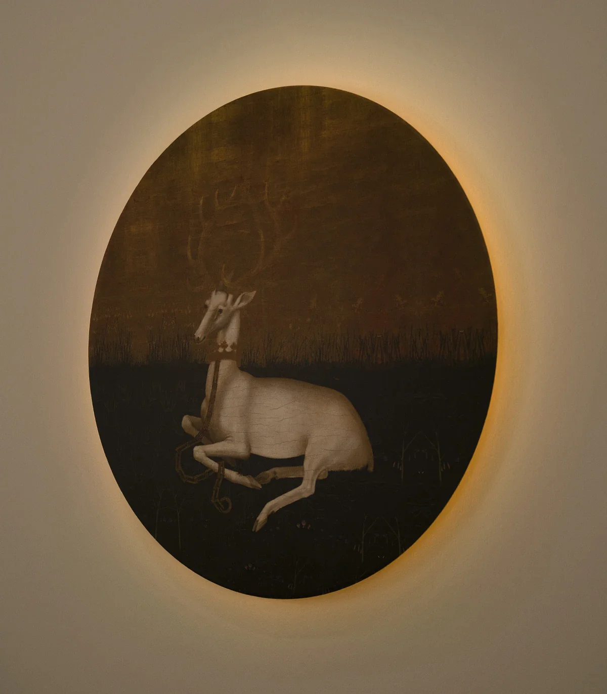Lampa ścienna DOTS LIGHTING - MAJESTIC REST złoty z zielonym - Image 4