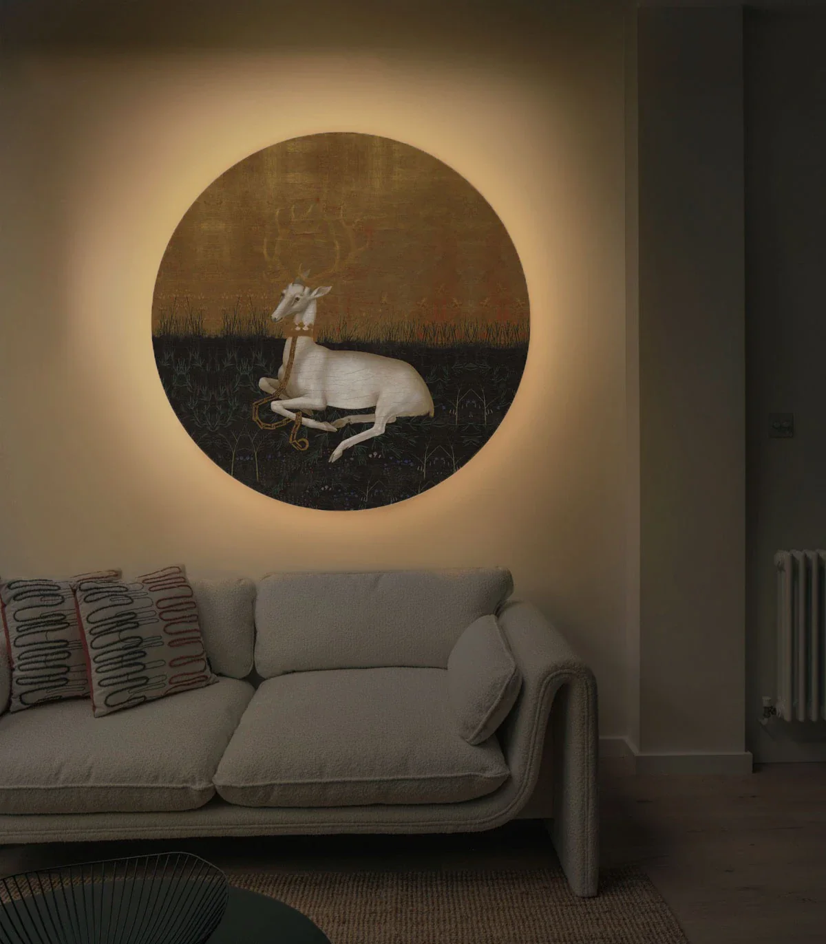 Lampa ścienna DOTS LIGHTING - MAJESTIC REST złoty z zielonym - Image 6