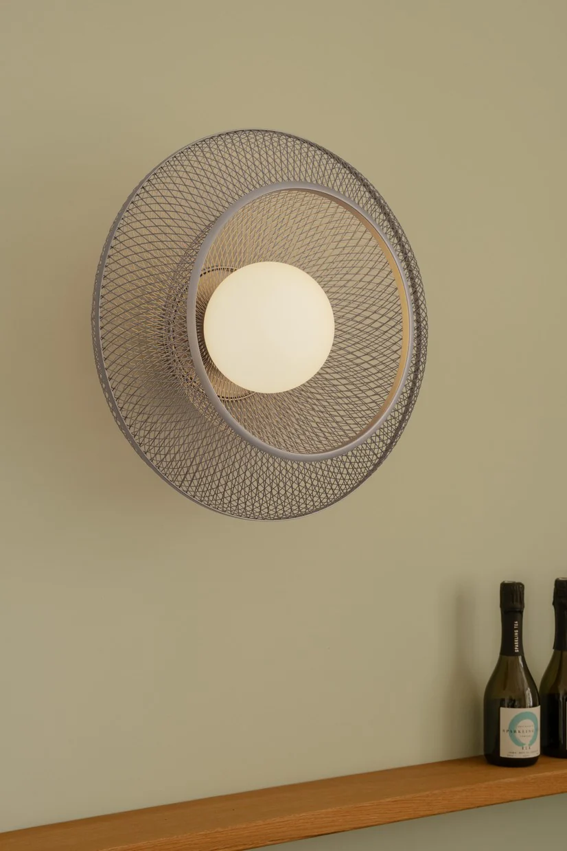 Lampa ścienna FARADAY UP srebrny - Image 3
