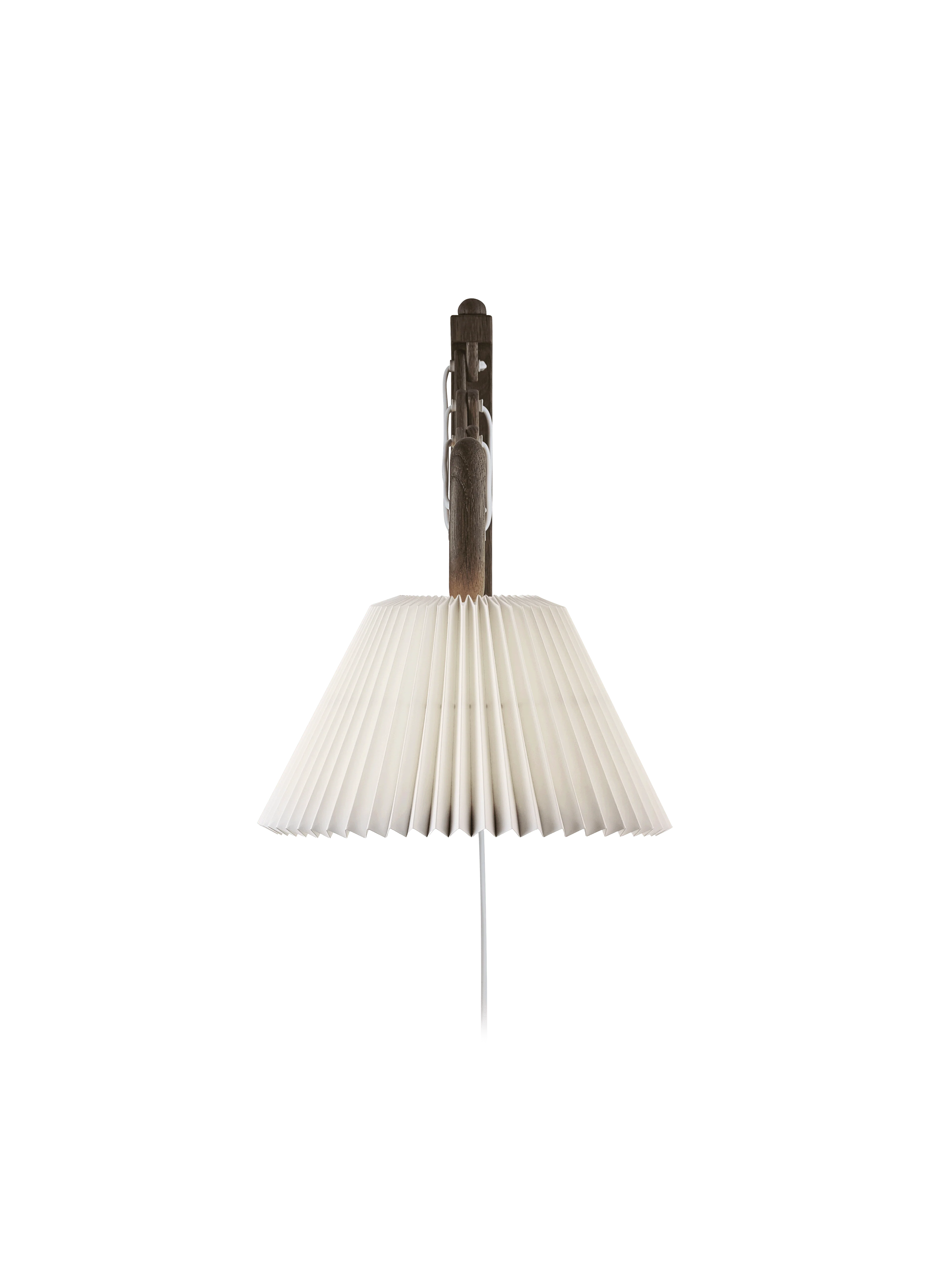 Lampa ścienna MODEL 223 2/17 SAX biały z ciemną dębową podstawą - Image 6